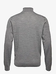 Selected Homme - SLHTOWN MERINO COOLMAX KNIT ROLL B - basic knitwear - titanium - 1