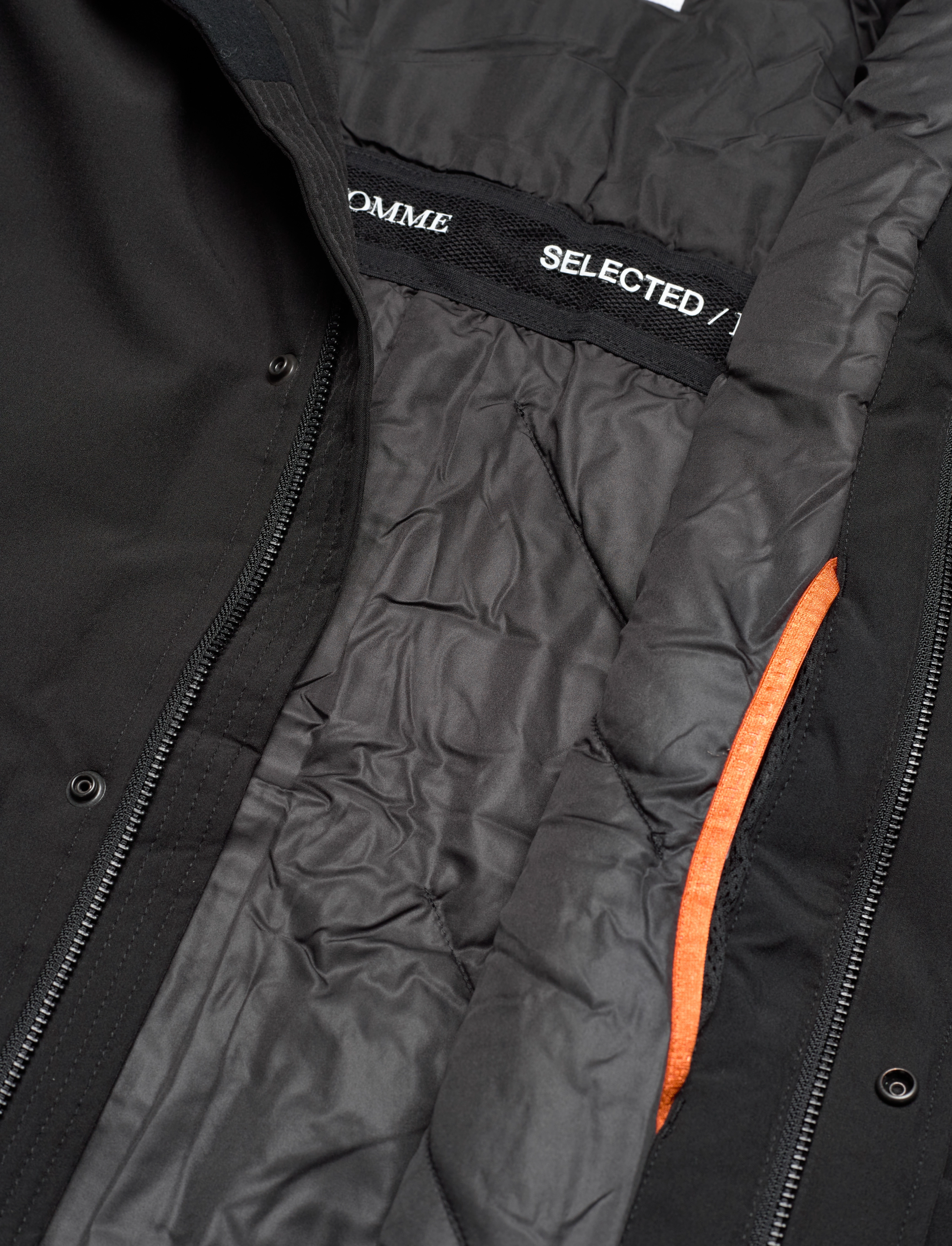 Selected Homme - SLHPEEL COAT  B NOOS - black - 4