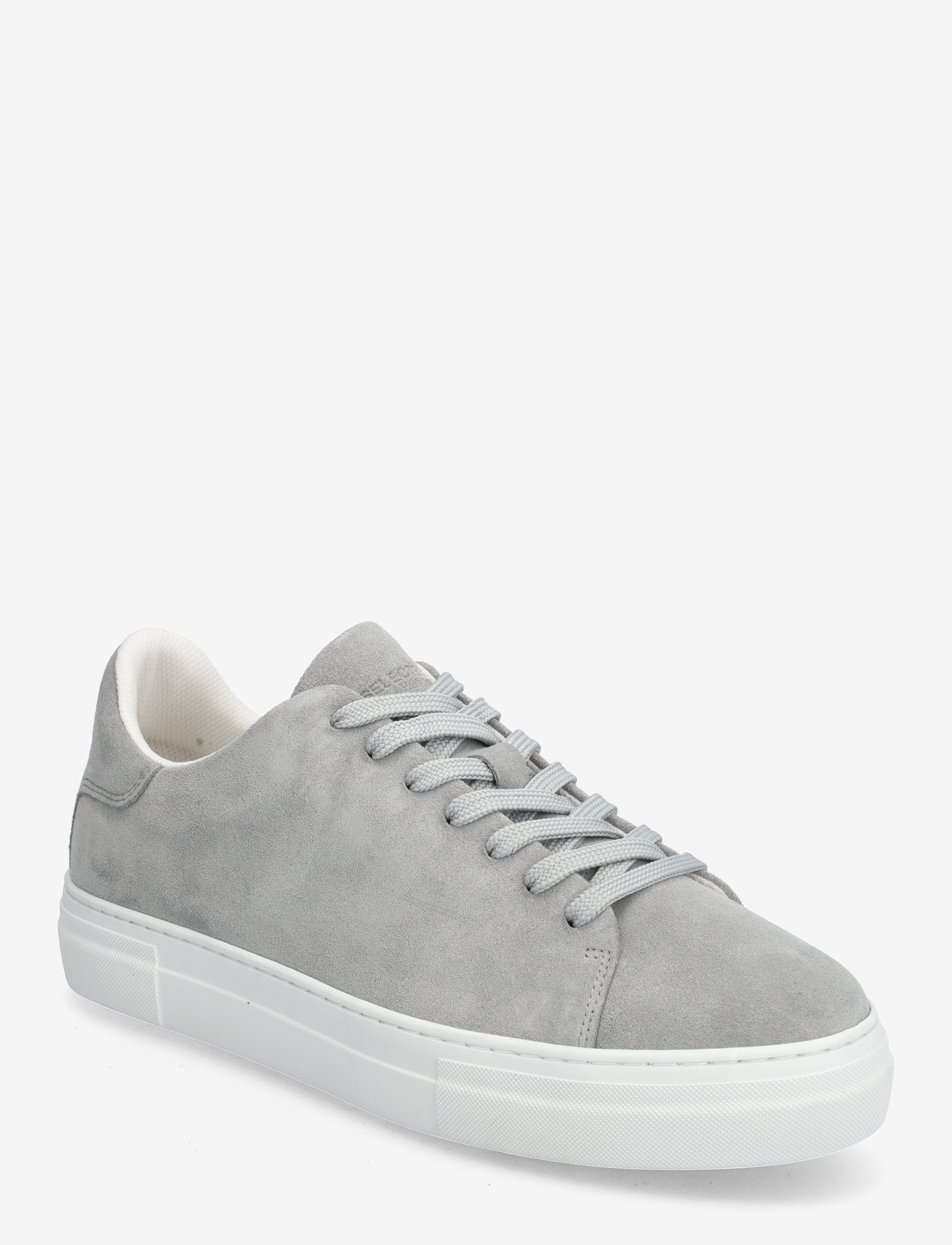 Selected Homme - SLHDAVID CHUNKY SUEDE SNEAKER NOOS O - laag sneakers - grey - 0