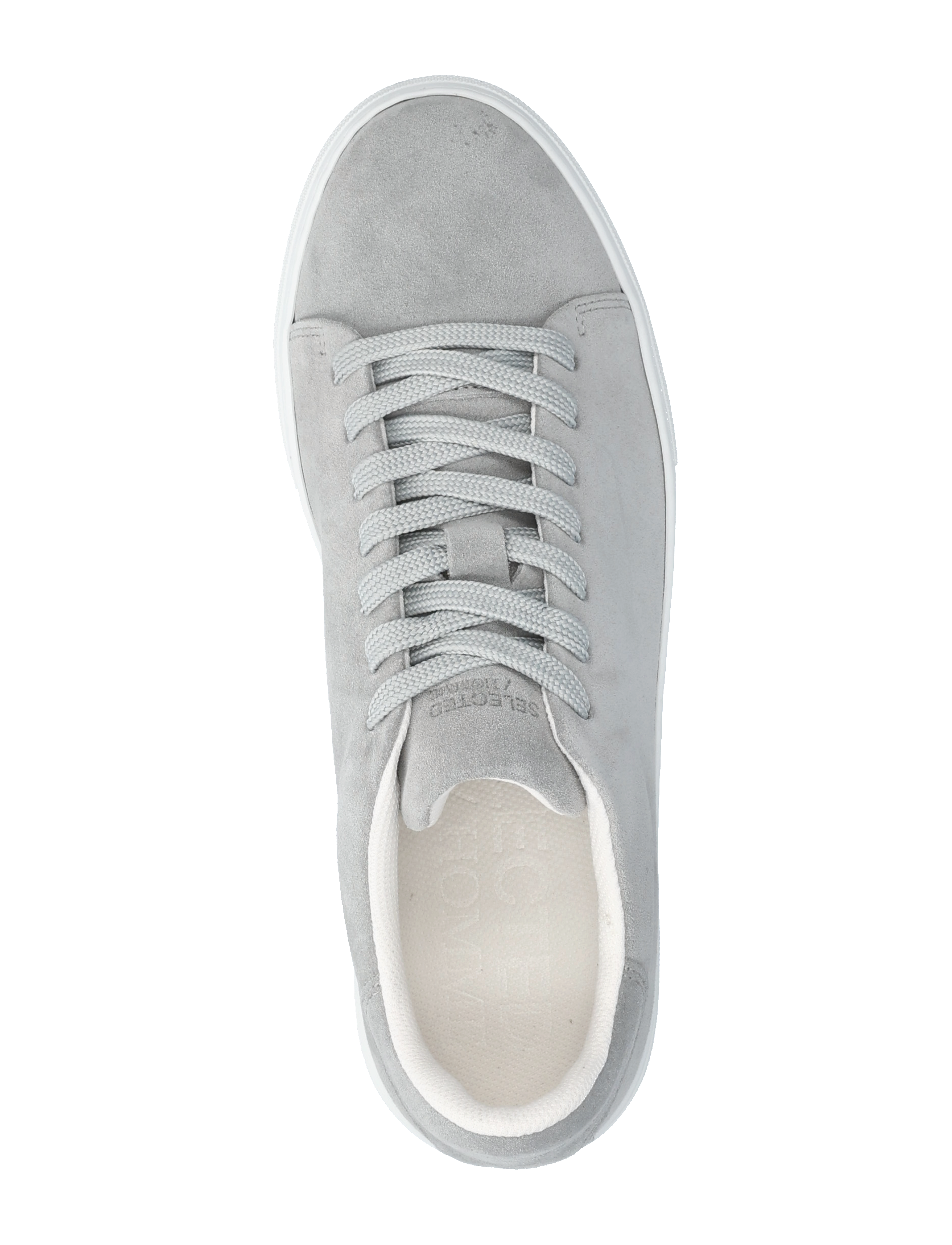 Selected - SLHDAVID CHUNKY SUEDE SNEAKER NOOS O - grey - 3