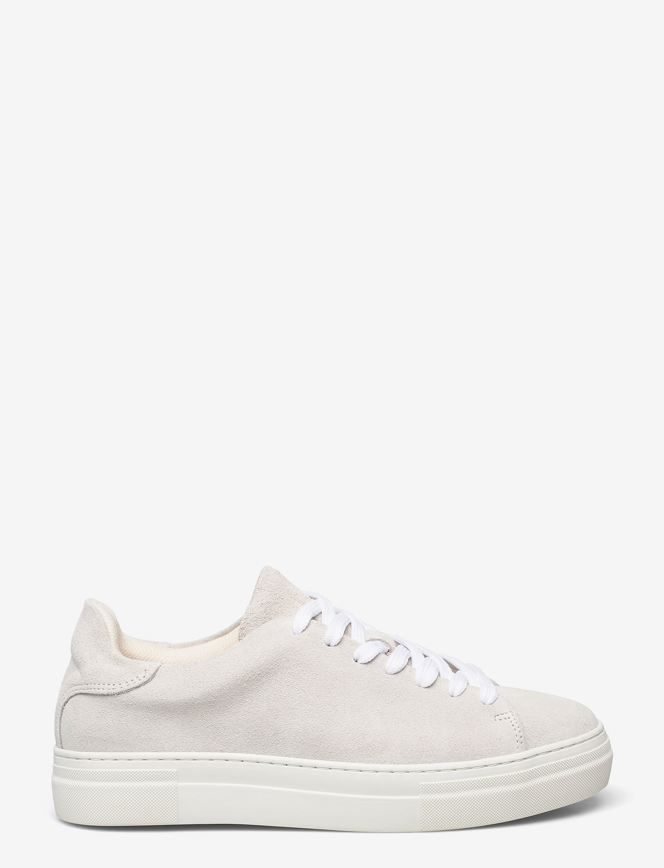 Selected Homme - SLHDAVID CHUNKY SUEDE SNEAKER NOOS O - lav ankel - white - 1