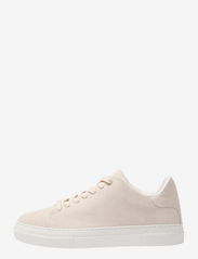Selected Homme - SLHDAVID CHUNKY SUEDE SNEAKER NOOS O - lave sneakers - white - 1