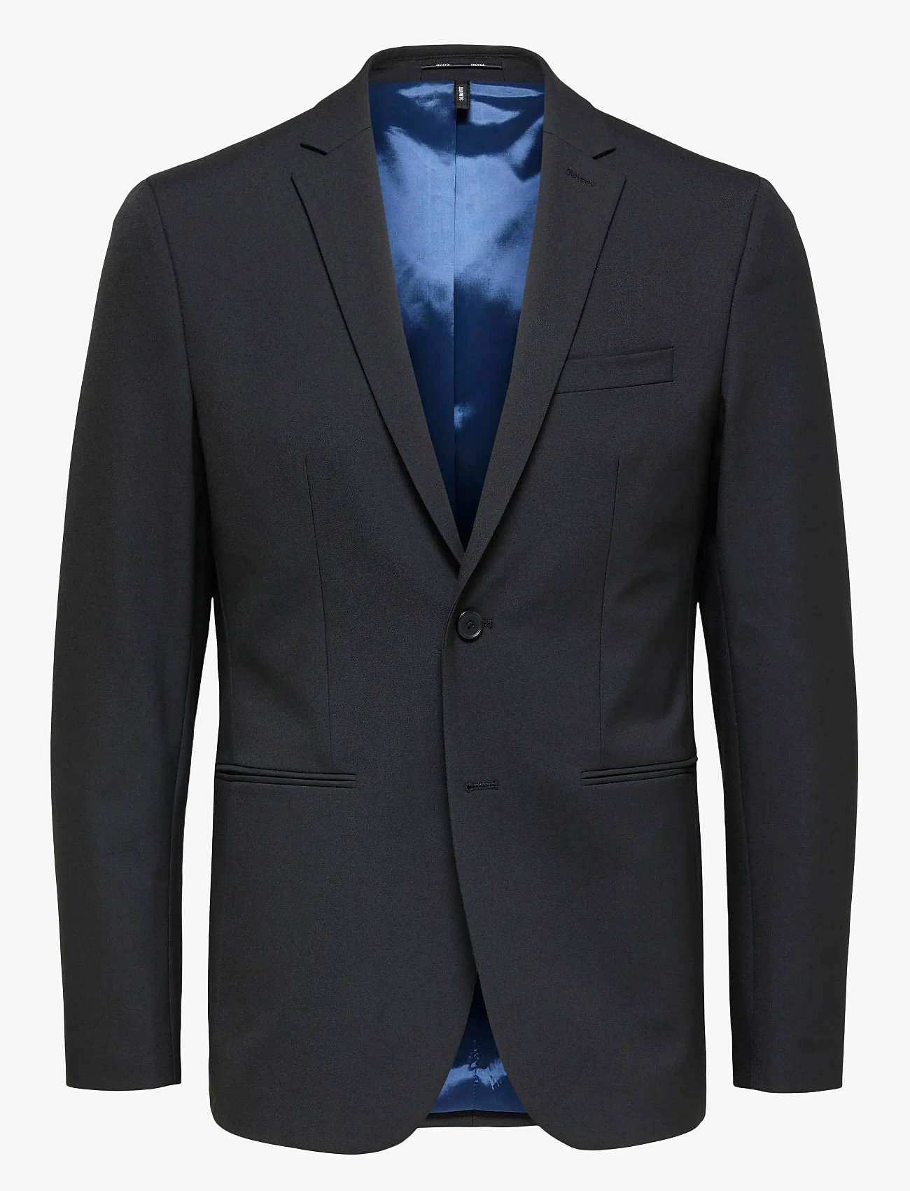 Selected - SLHSLIM-JOSHLACKLZ ADV - enkelknäppta kavajer - black - 1