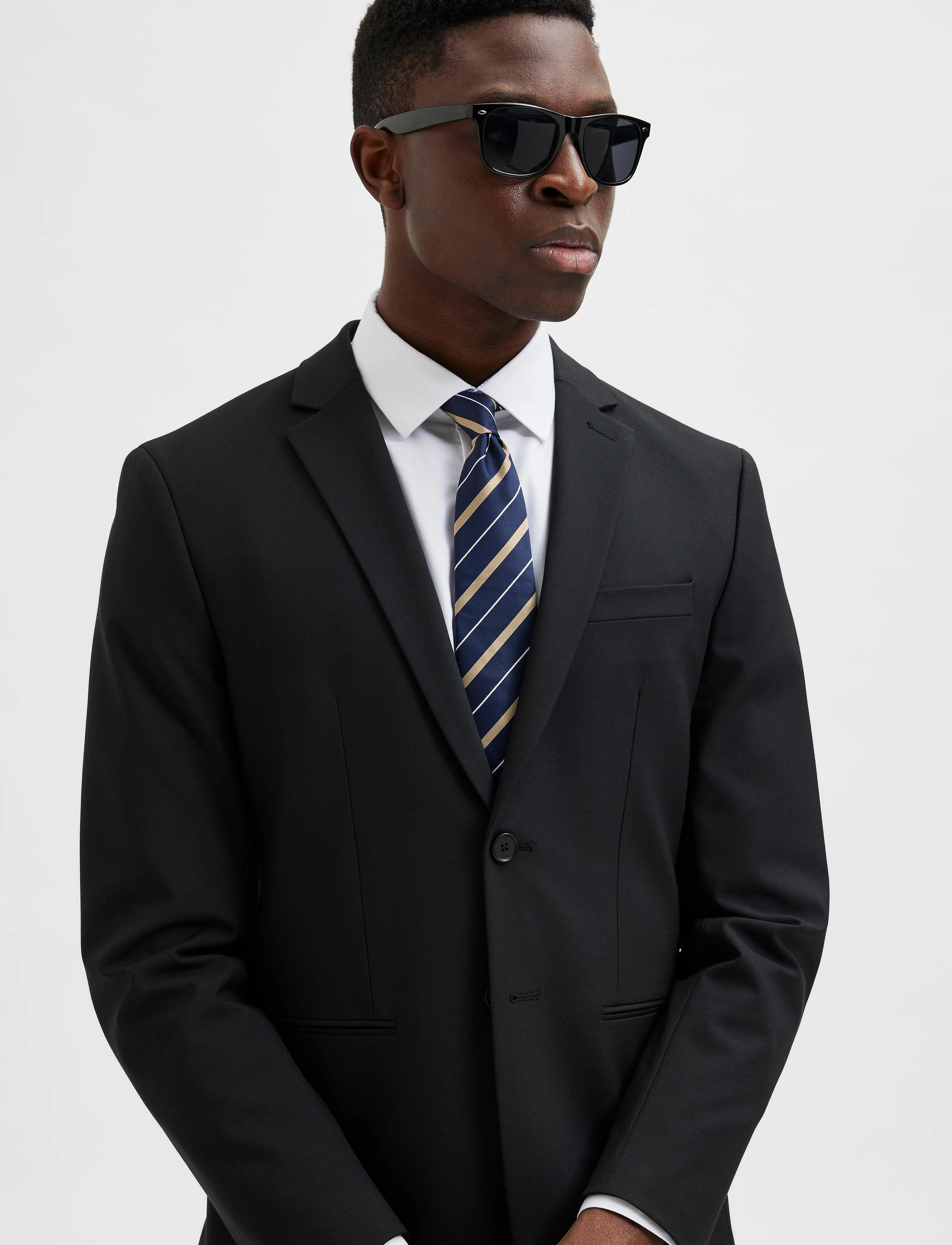 Selected SLHSLIM-JOSHLACKLZ ADV - Tänavastiil - BLACK / black