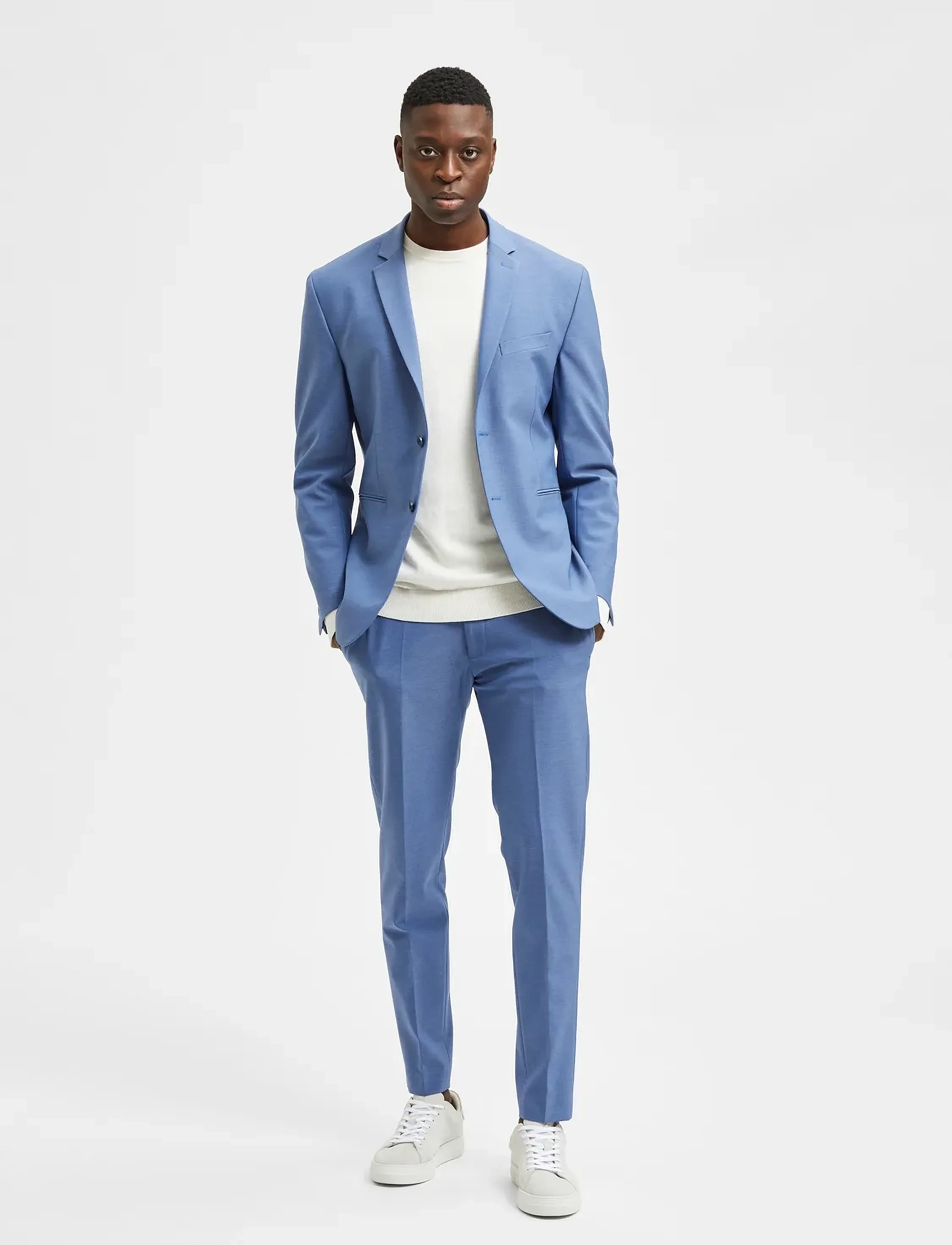 Selected - SLHSLIM-JOSHLUELZ ADV - marynarki jednorzędowe - moonlight blue - 4