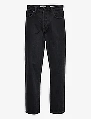 Selected Homme - SLHLOOSE-KOBE 24301 BLACK JEANS W - relaxed jeans - black denim - 0
