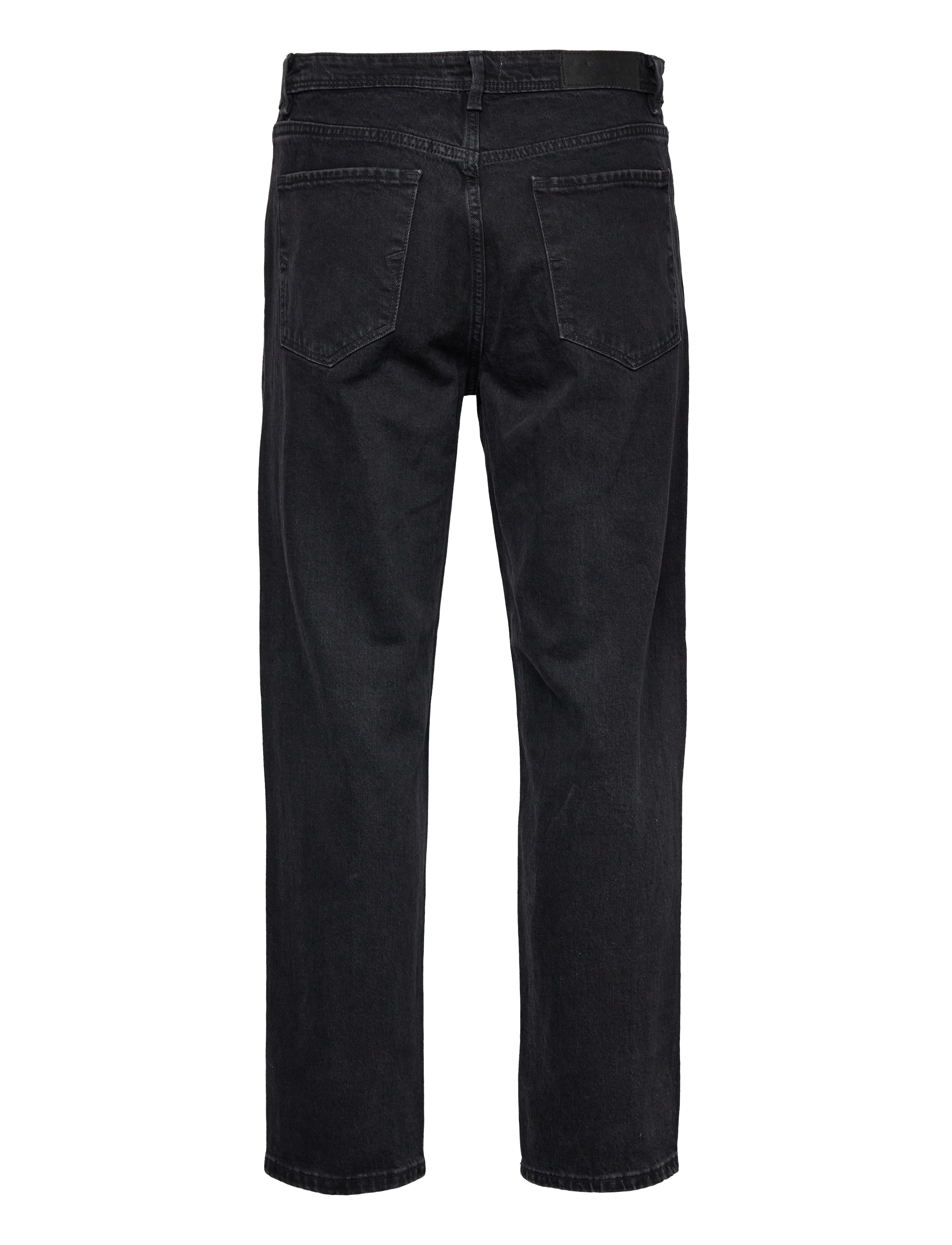 Selected - SLHLOOSE-KOBE 24301 BLACK JEANS W - black denim - 1