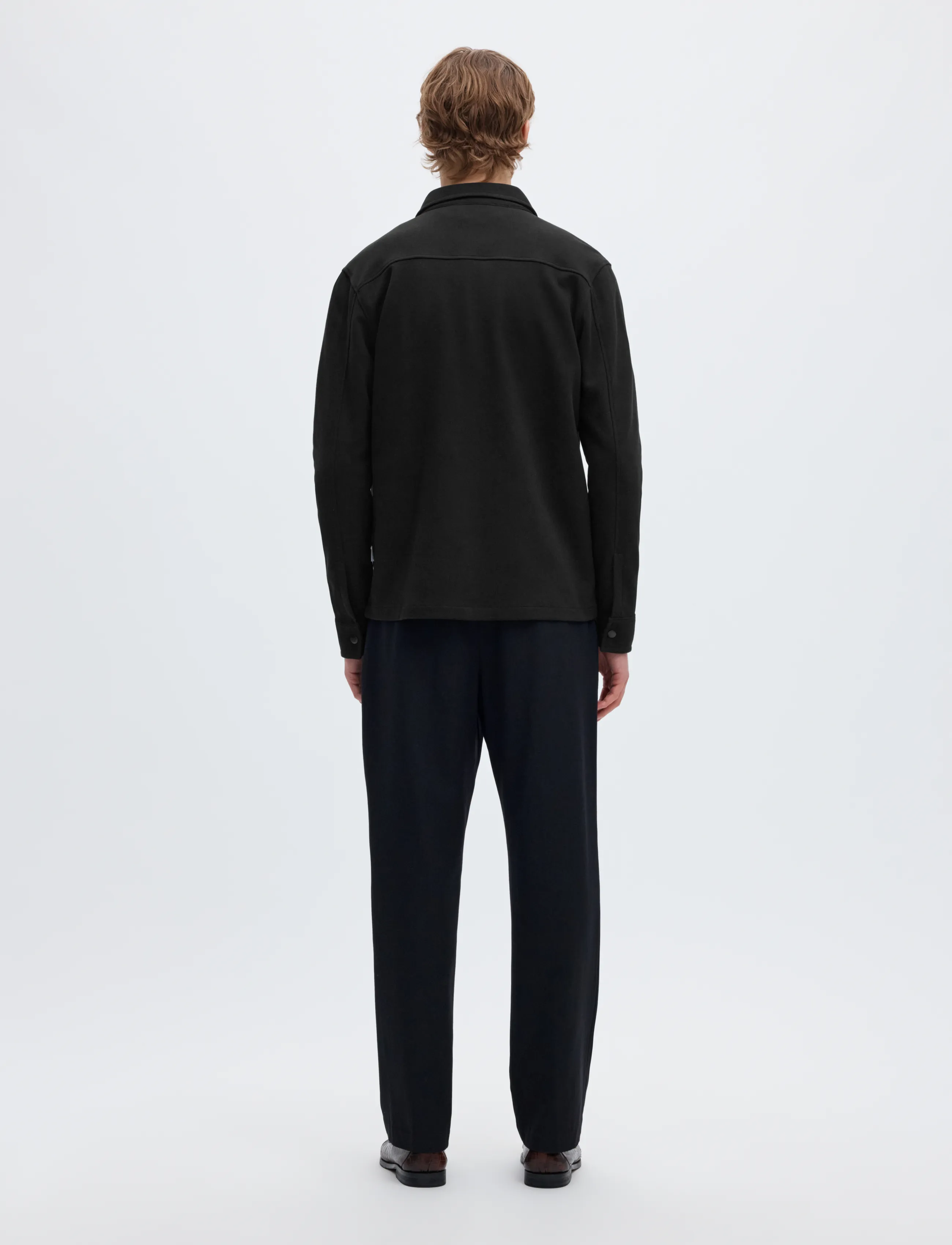 Selected - SLMJACKIE SWEAT JACKET NOOS - forårsjakker - black - 2