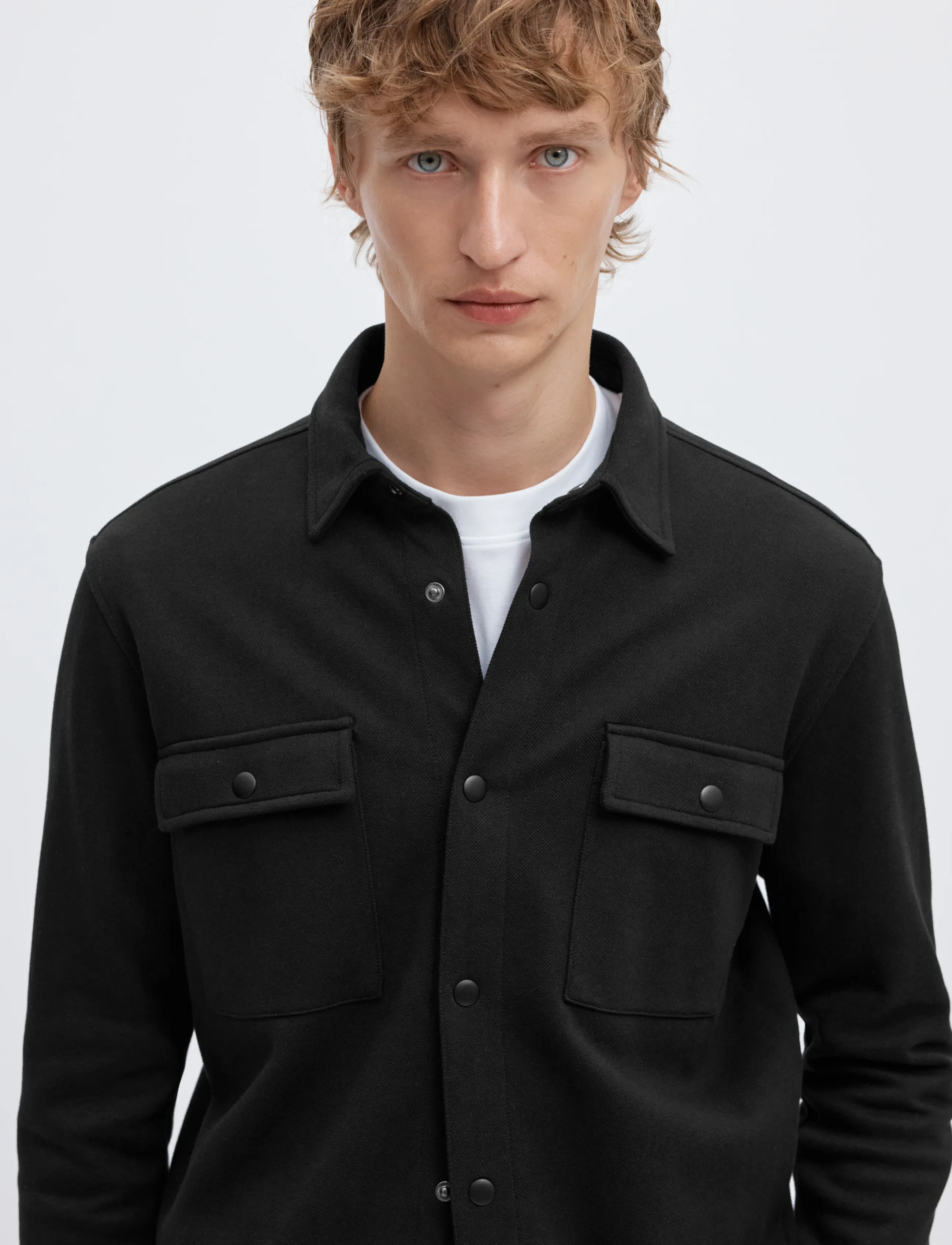Selected - SLMJACKIE SWEAT JACKET NOOS - forårsjakker - black - 4