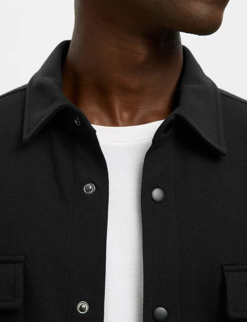 Selected - SLHJACKIE SWEAT JACKET NOOS - kollektioner - black - 5