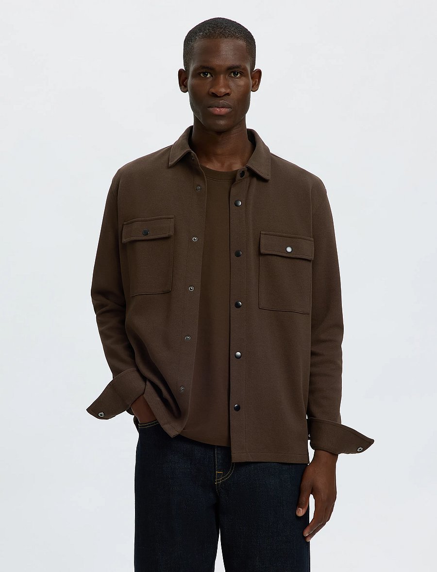 Selected - SLMJACKIE SWEAT JACKET NOOS - höstjackor - delicioso - 0
