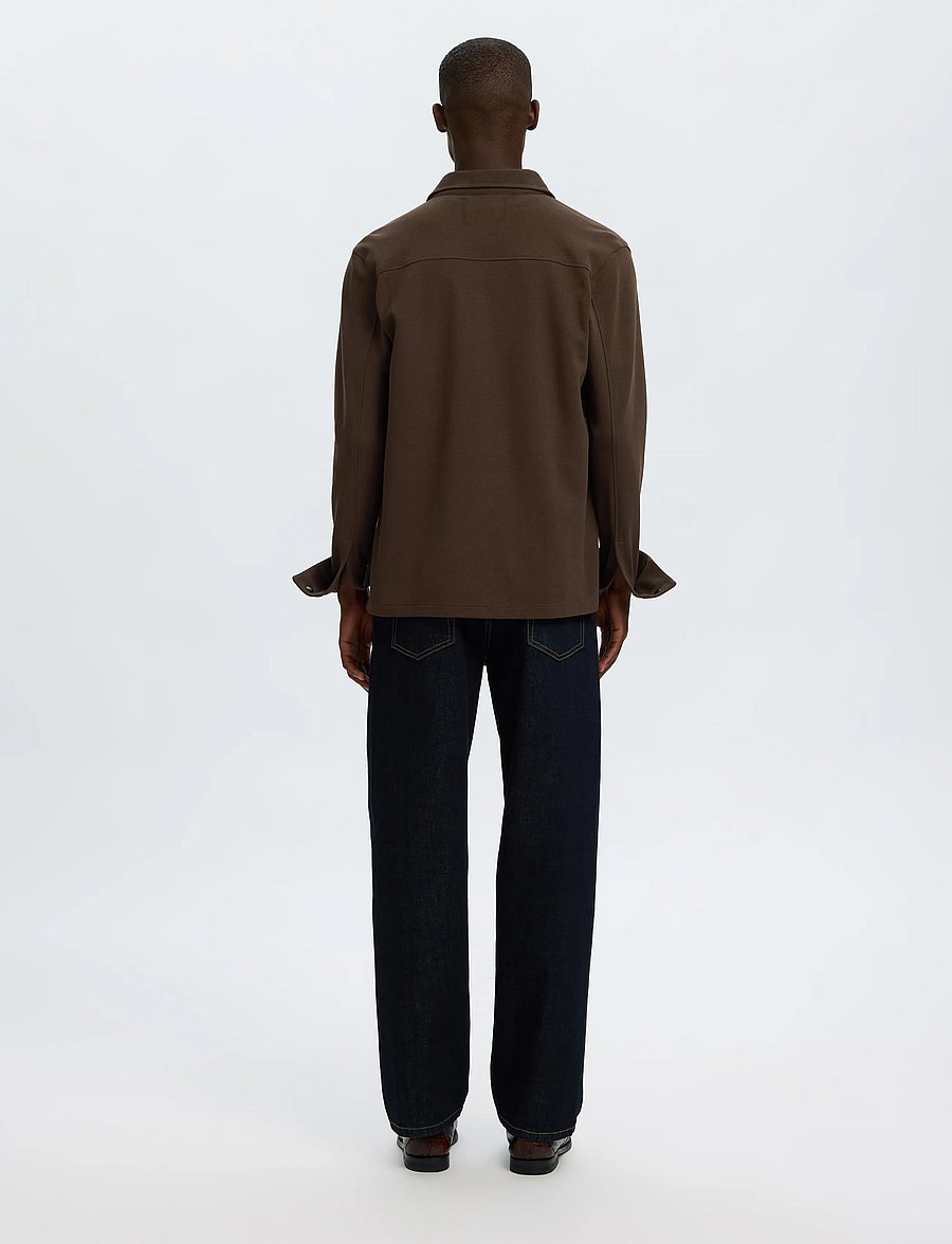 Selected - SLMJACKIE SWEAT JACKET NOOS - höstjackor - delicioso - 2
