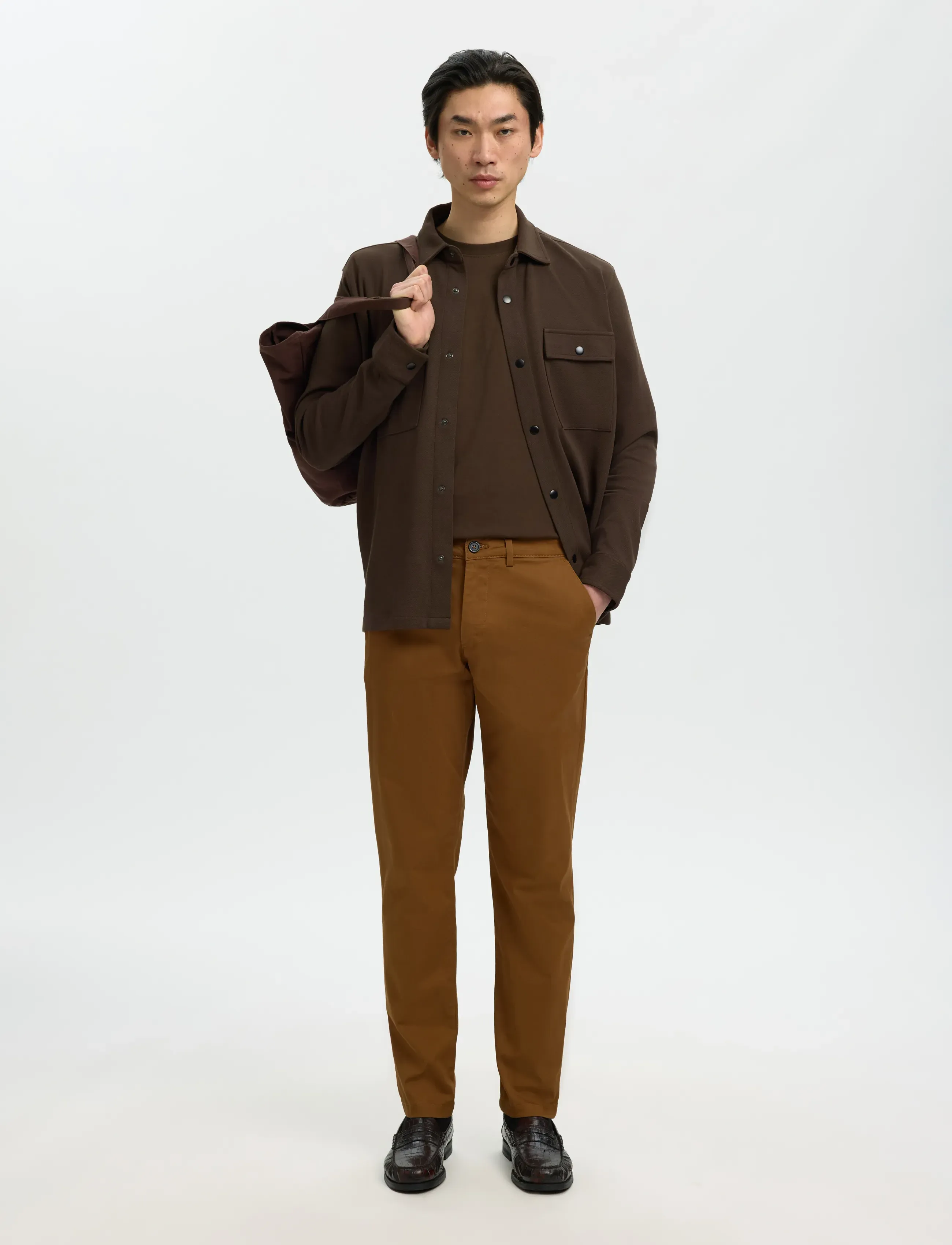 Selected - SLMJACKIE SWEAT JACKET NOOS - forårsjakker - delicioso - 5