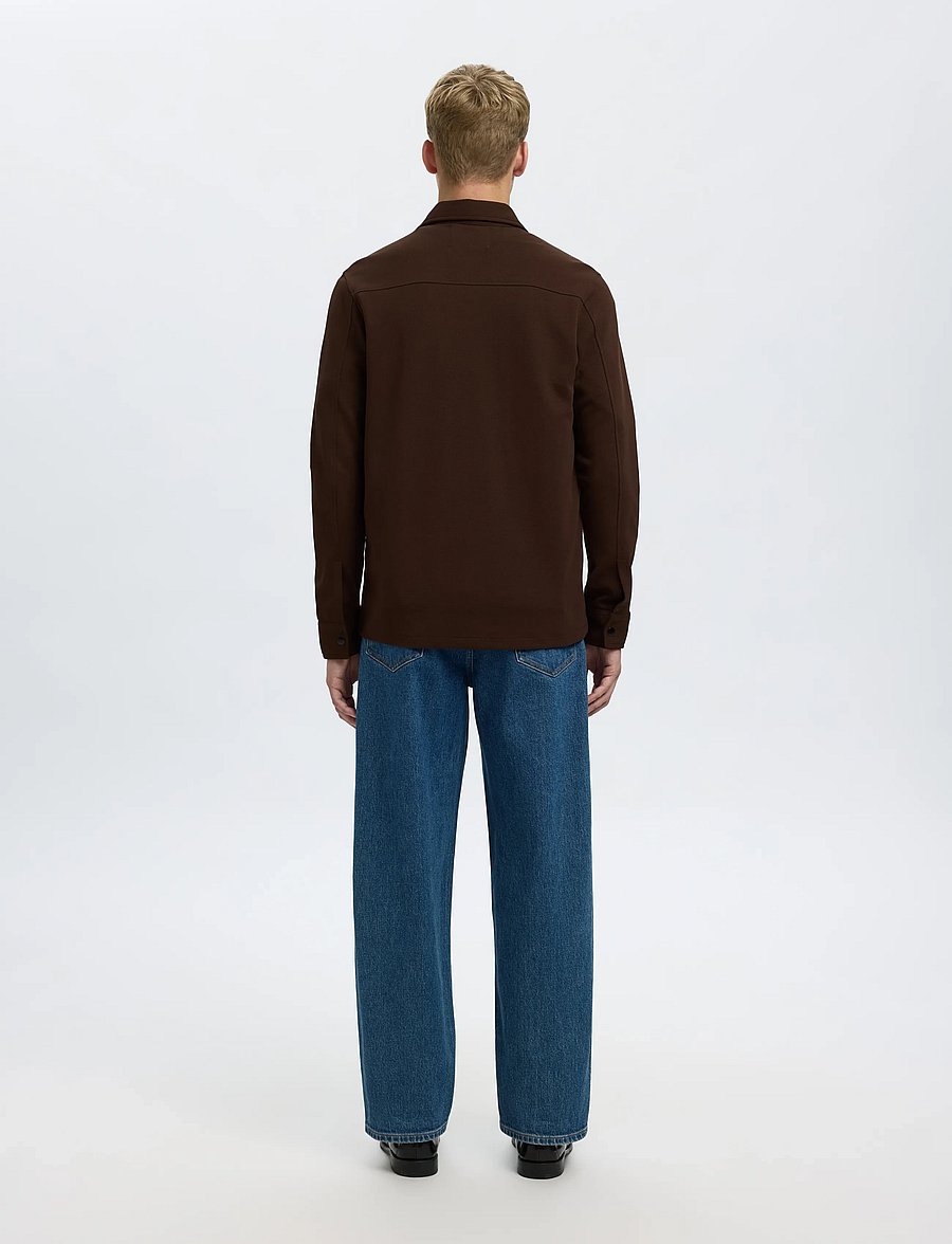 Selected - SLMJACKIE SWEAT JACKET NOOS - frühlingsjacken - demitasse - 2