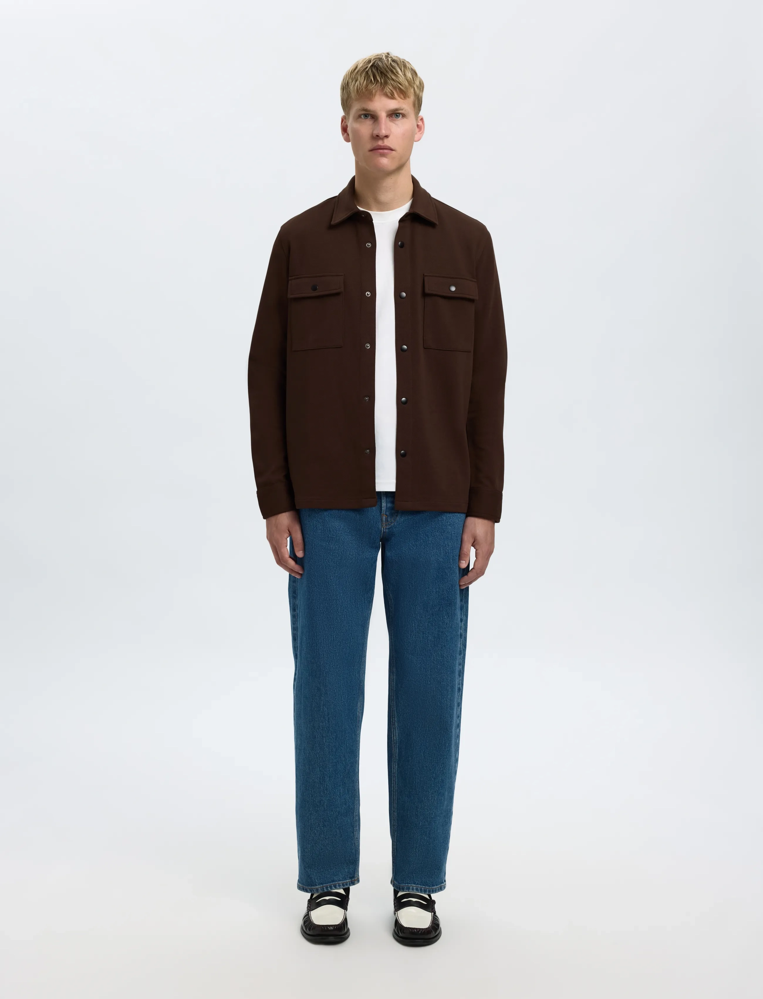 Selected - SLMJACKIE SWEAT JACKET NOOS - forårsjakker - demitasse - 3