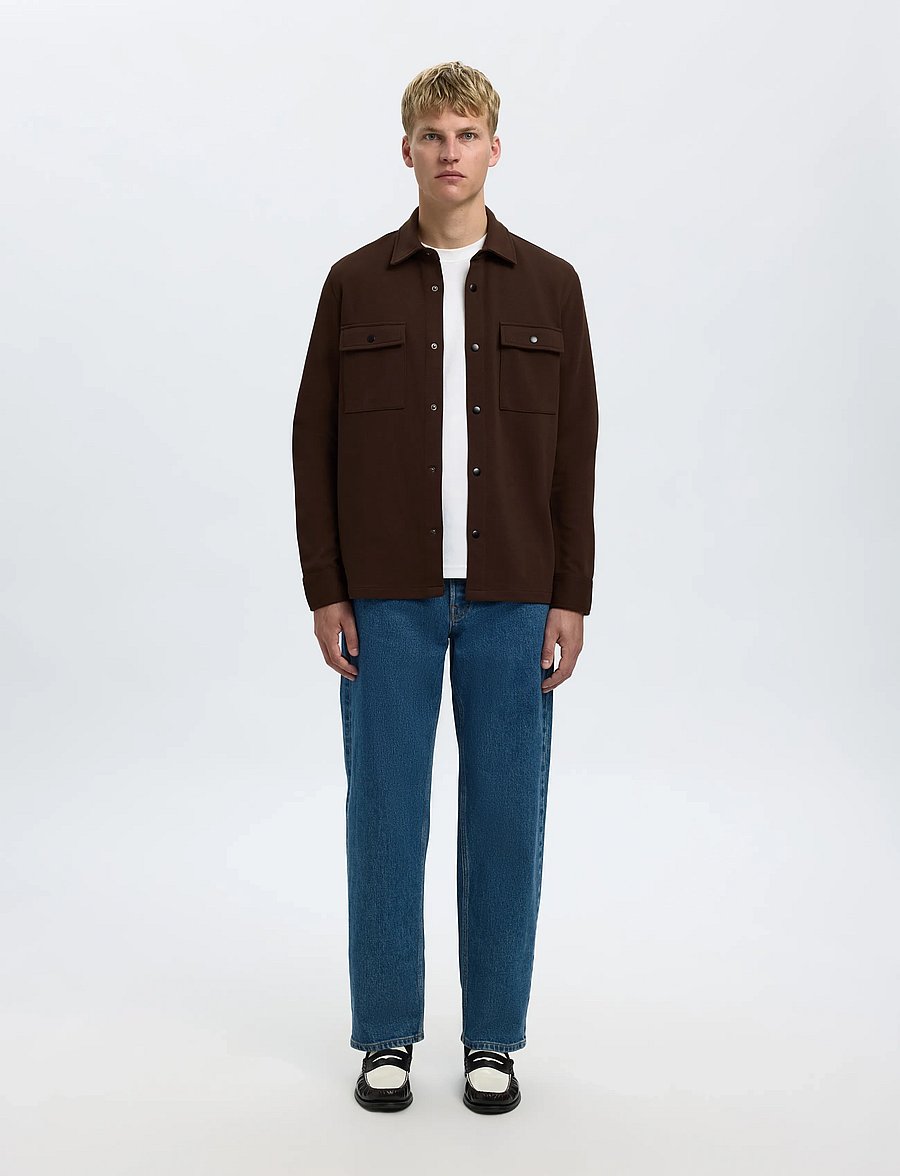 Selected - SLMJACKIE SWEAT JACKET NOOS - frühlingsjacken - demitasse - 3