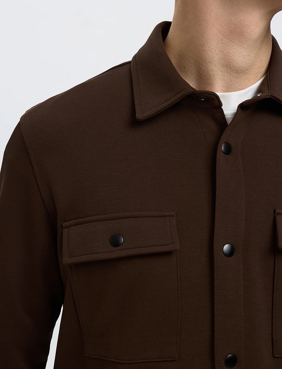 Selected - SLMJACKIE SWEAT JACKET NOOS - frühlingsjacken - demitasse - 4
