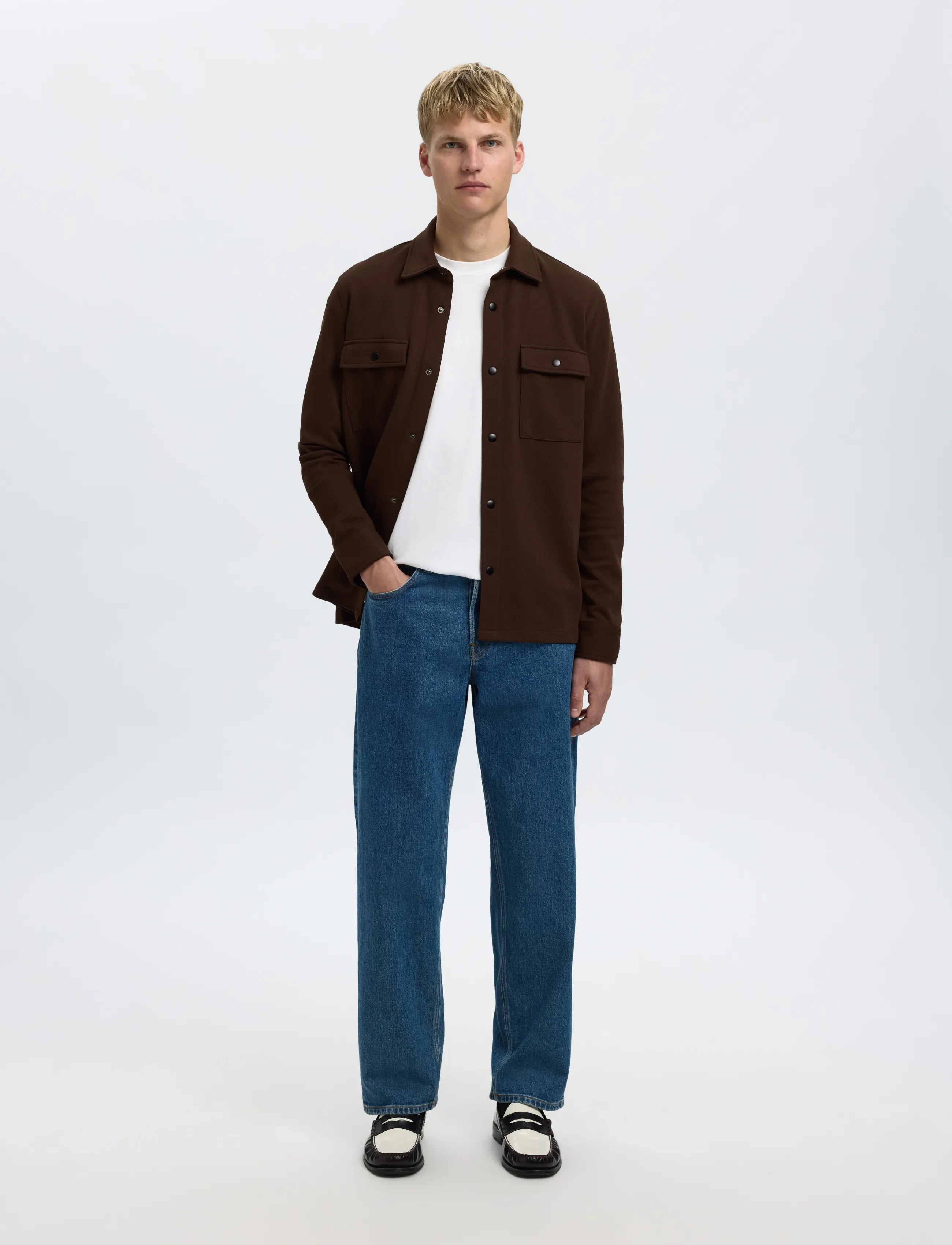 Selected - SLMJACKIE SWEAT JACKET NOOS - forårsjakker - demitasse - 5