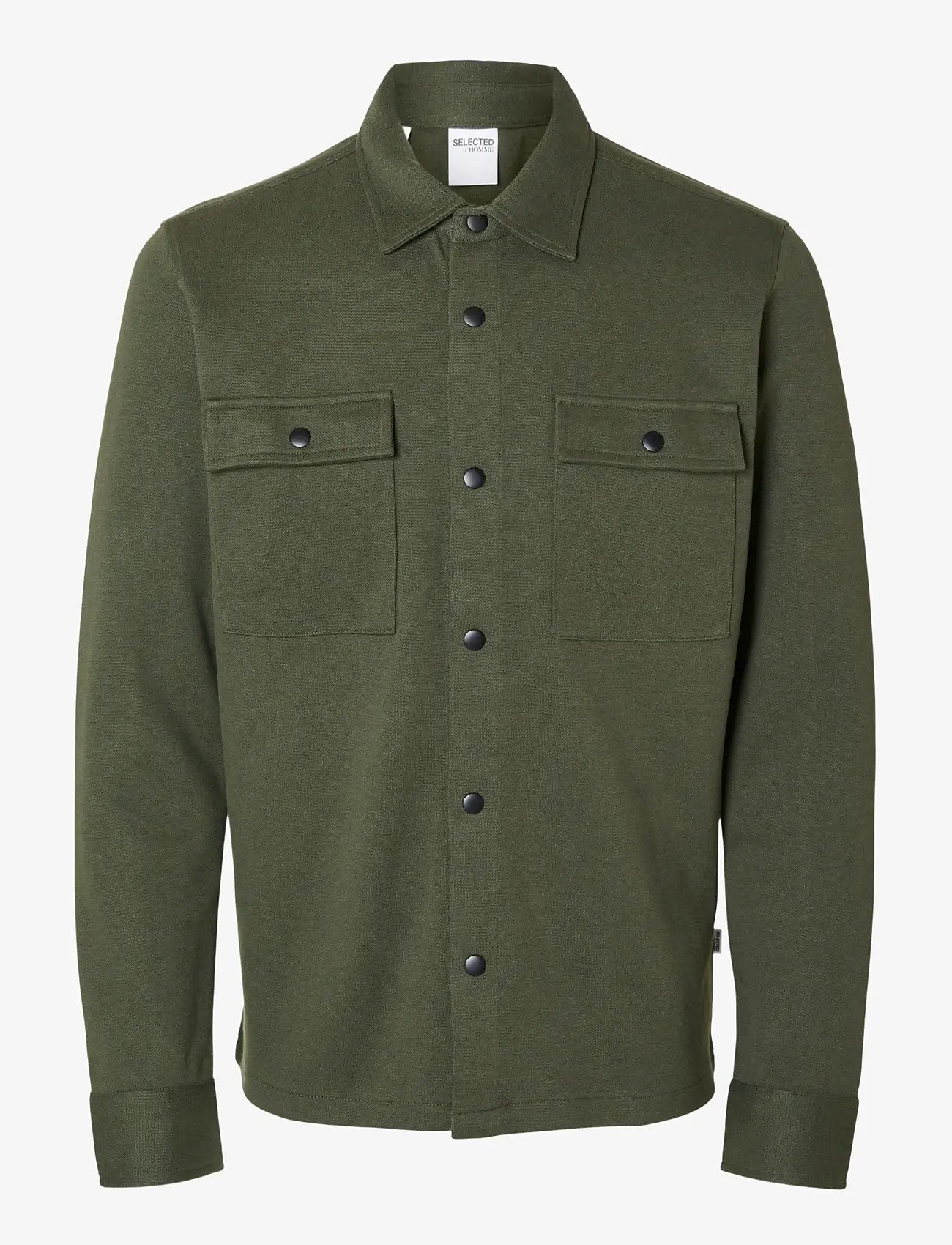 Selected - SLHJACKIE SWEAT JACKET NOOS - fall jackets - forest night - 1