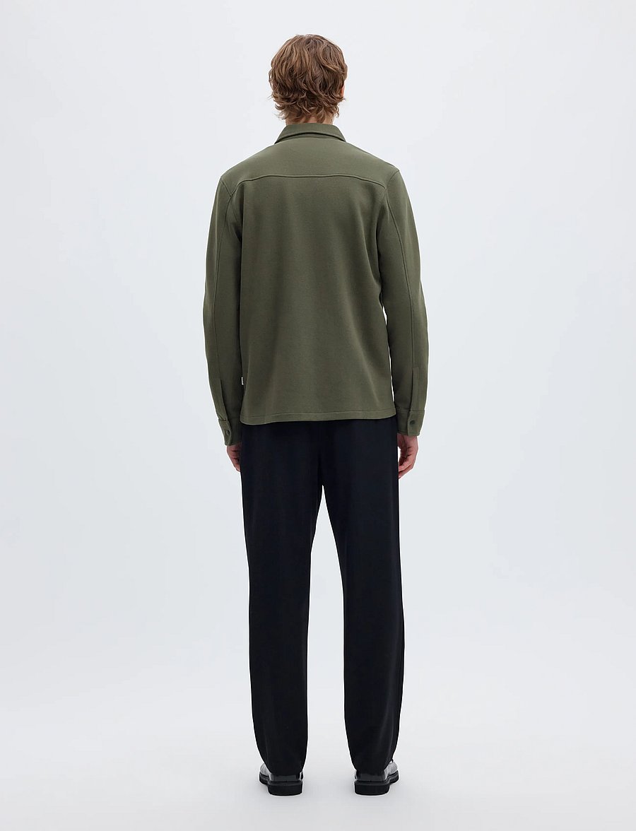 Selected - SLMJACKIE SWEAT JACKET NOOS - efterårsjakker - forest night - 2