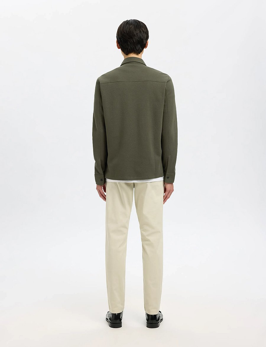 Selected - SLMJACKIE SWEAT JACKET NOOS - frühlingsjacken - forest night - 2