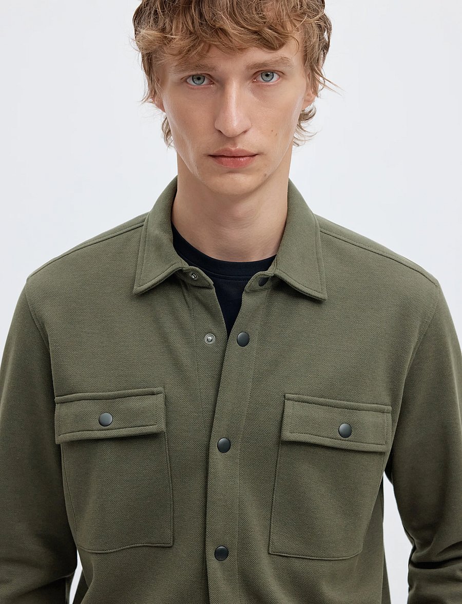 Selected - SLMJACKIE SWEAT JACKET NOOS - efterårsjakker - forest night - 4