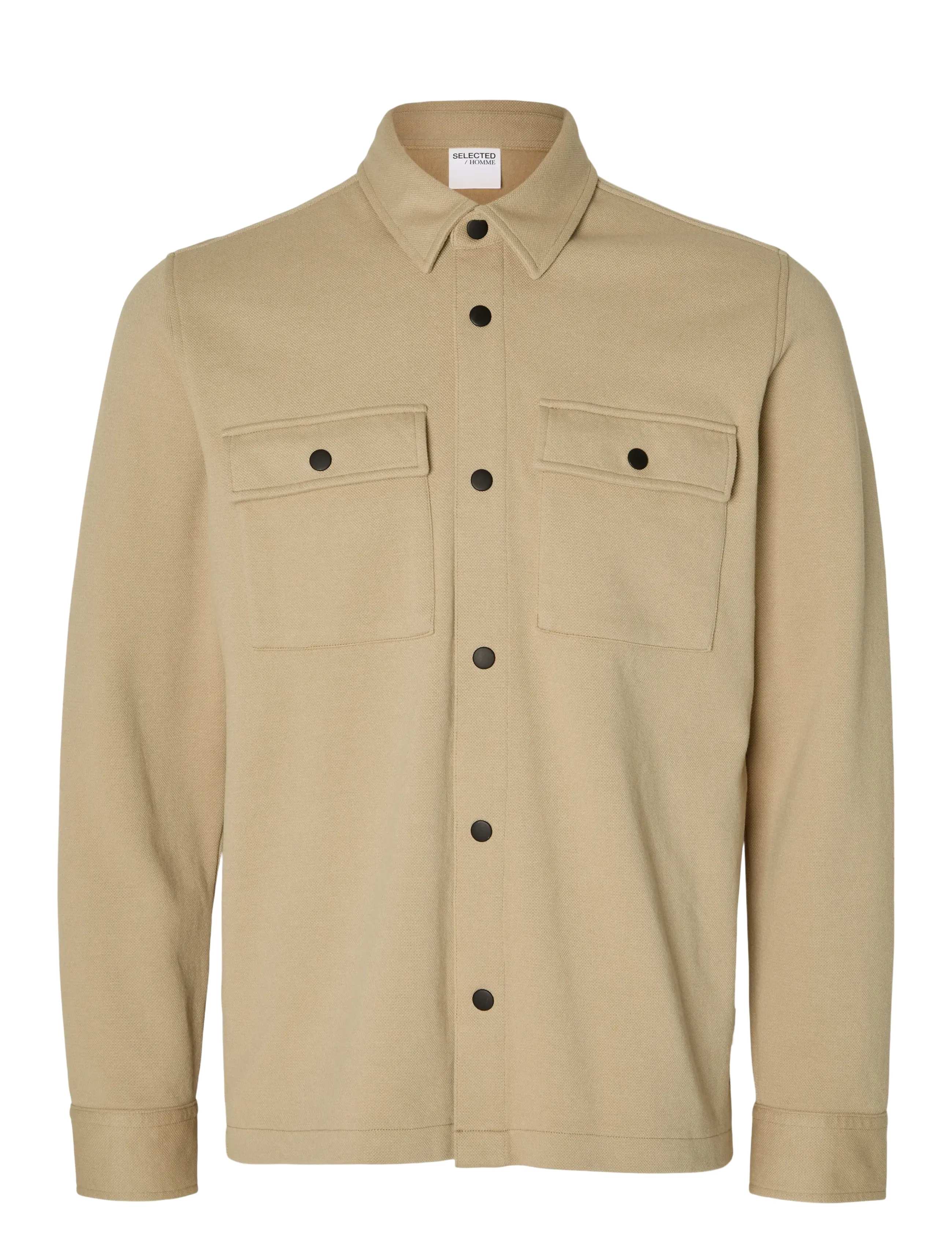 Selected SLMJACKIE SWEAT JACKET NOOS - Klær - INCENSE / beige