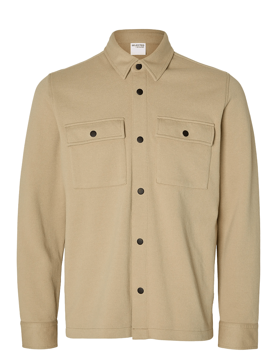 Selected - SLMJACKIE SWEAT JACKET NOOS - frühlingsjacken - incense - 1