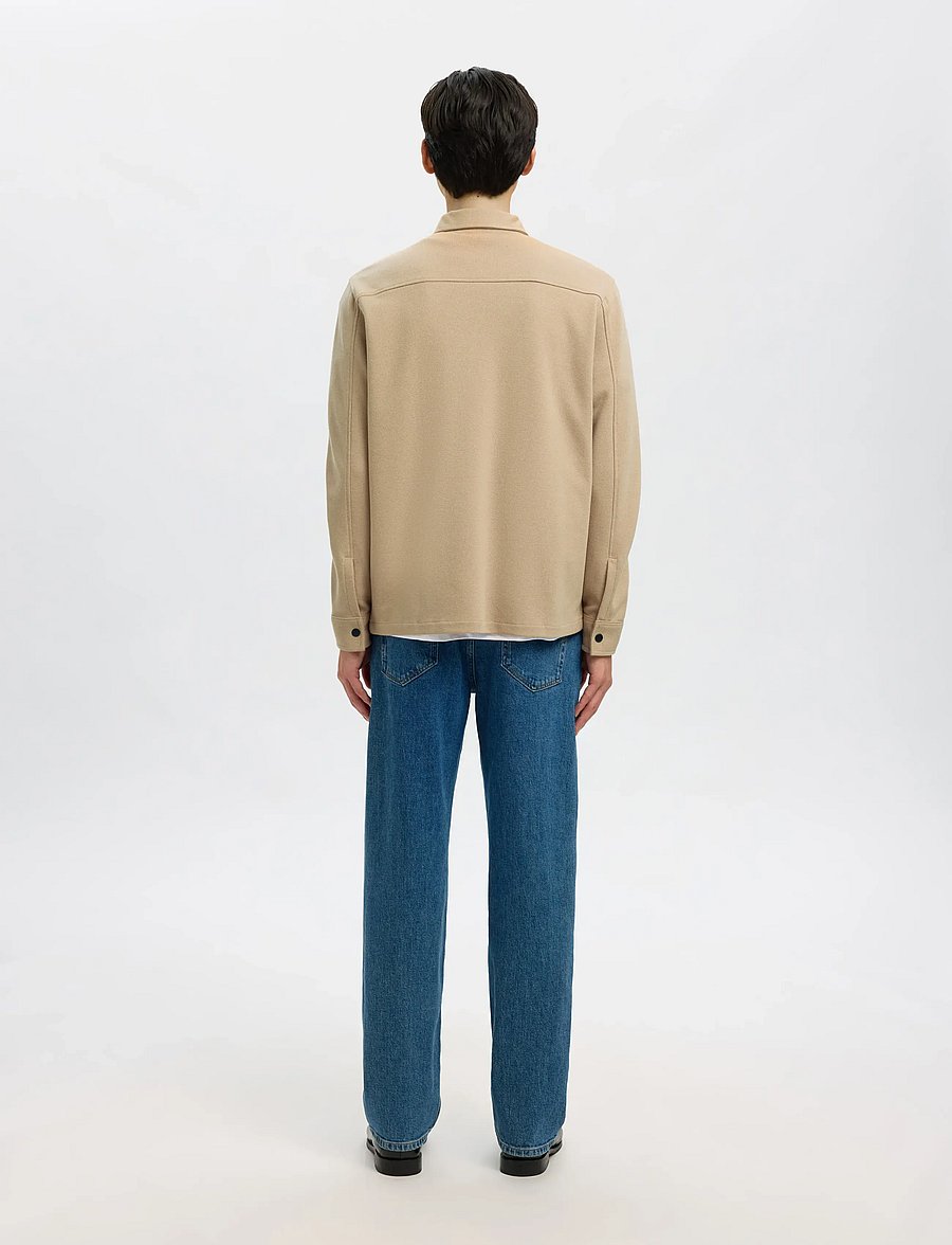 Selected - SLMJACKIE SWEAT JACKET NOOS - frühlingsjacken - incense - 2