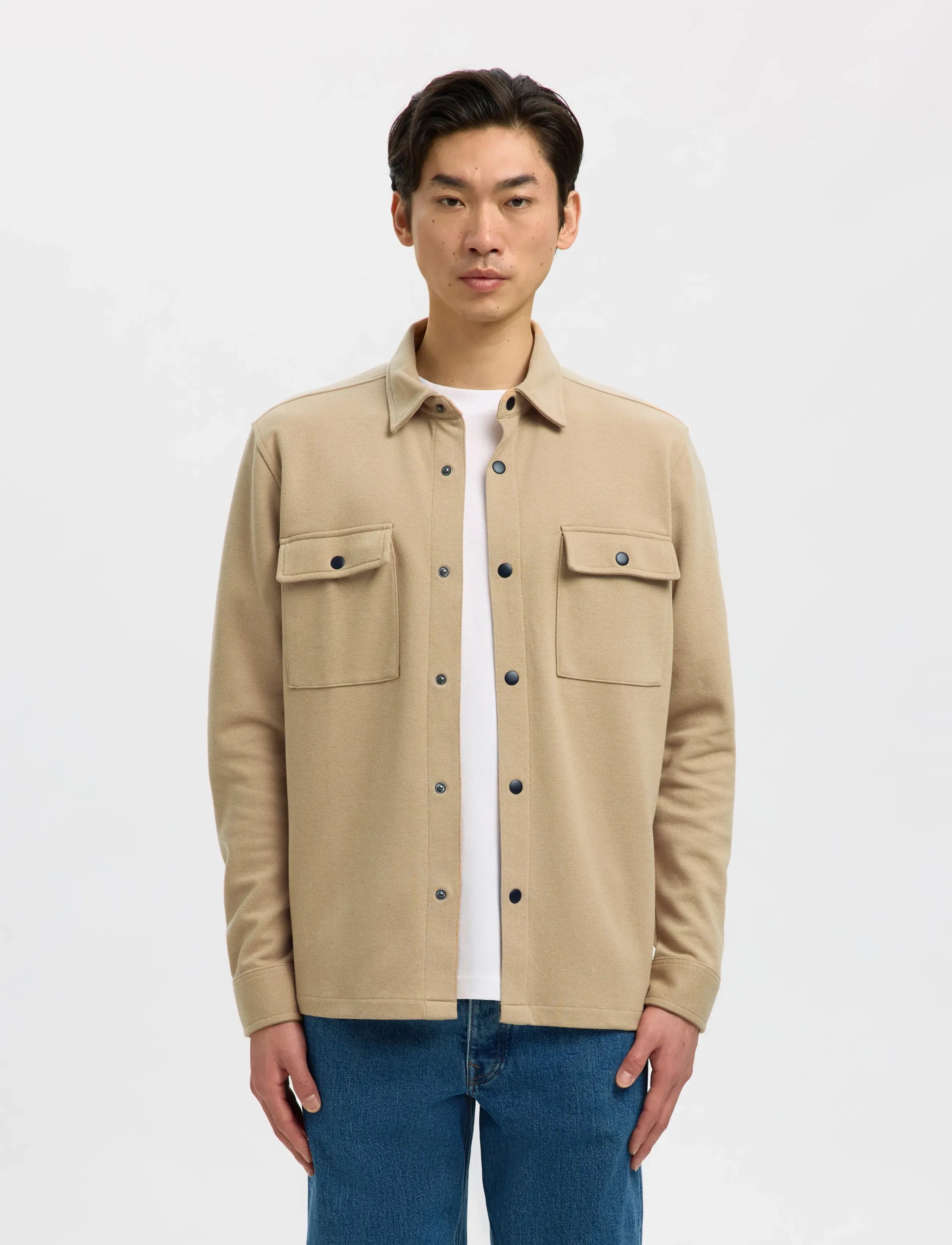 Selected - SLMJACKIE SWEAT JACKET NOOS - forårsjakker - incense - 5