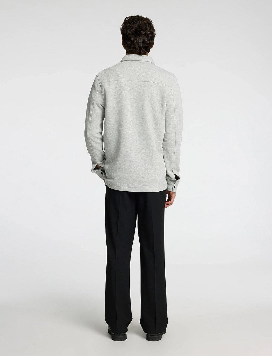 Selected - SLMJACKIE SWEAT JACKET NOOS - frühlingsjacken - light grey melange - 2
