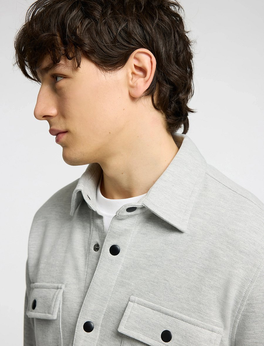 Selected - SLMJACKIE SWEAT JACKET NOOS - frühlingsjacken - light grey melange - 4