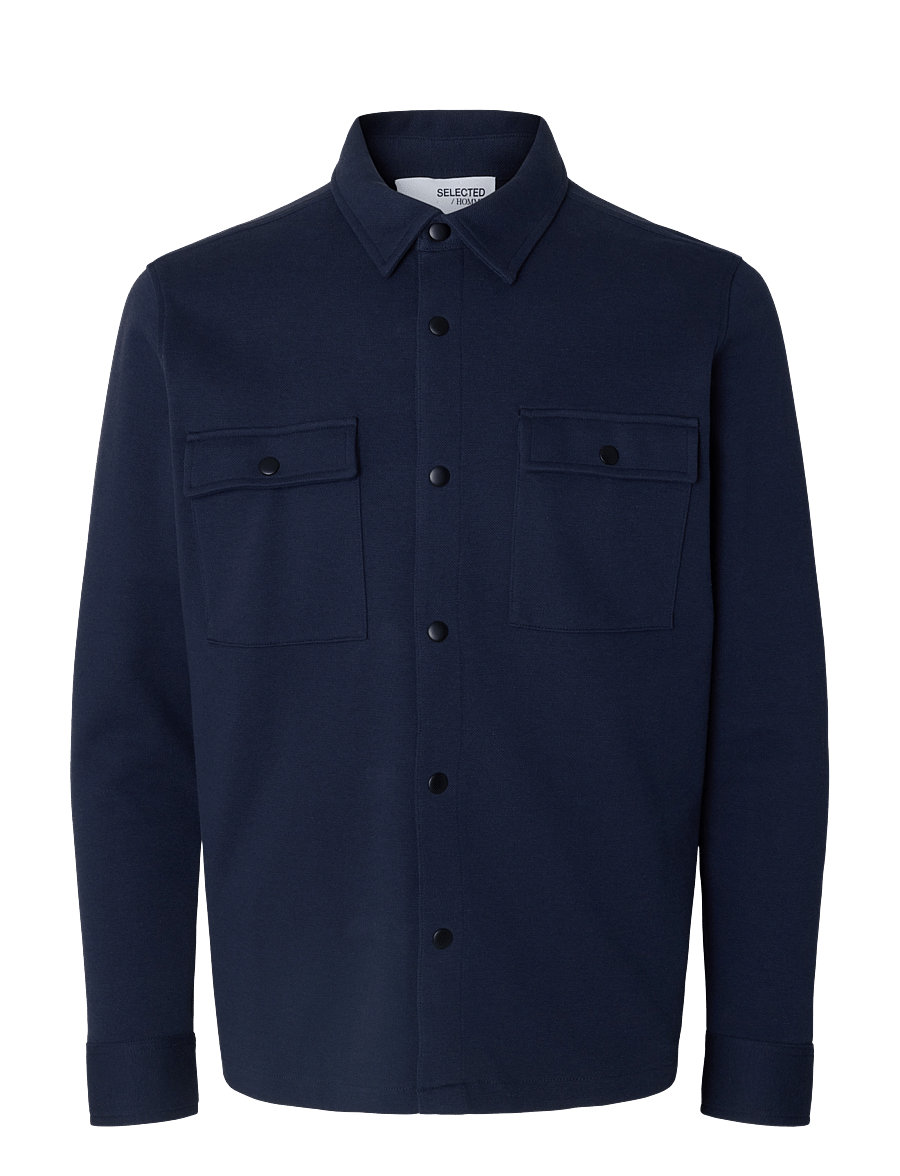 Selected - SLMJACKIE SWEAT JACKET NOOS - herbstjacken - navy blazer - 1