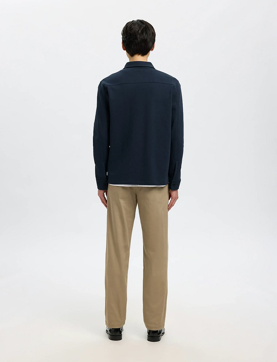 Selected - SLMJACKIE SWEAT JACKET NOOS - vestes de printemps - navy blazer - 2