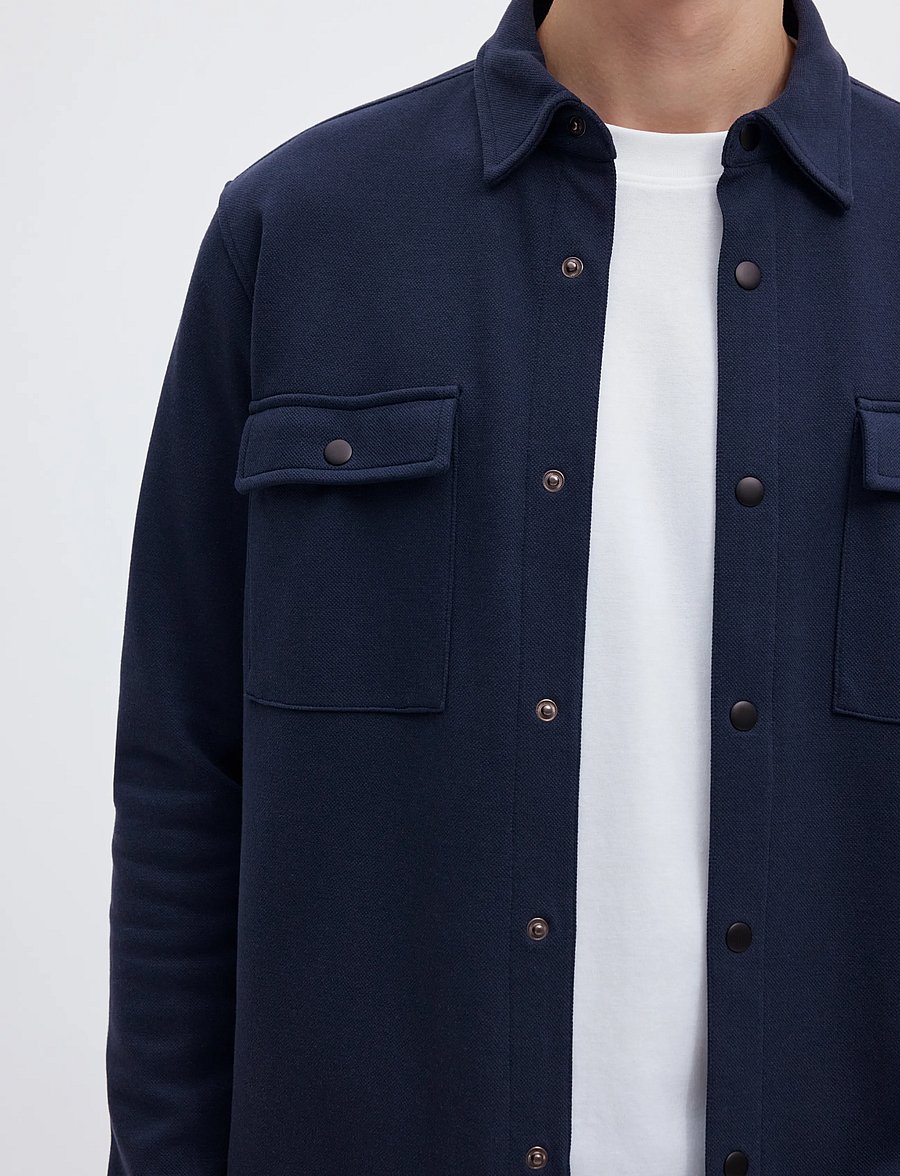 Selected - SLMJACKIE SWEAT JACKET NOOS - herbstjacken - navy blazer - 4