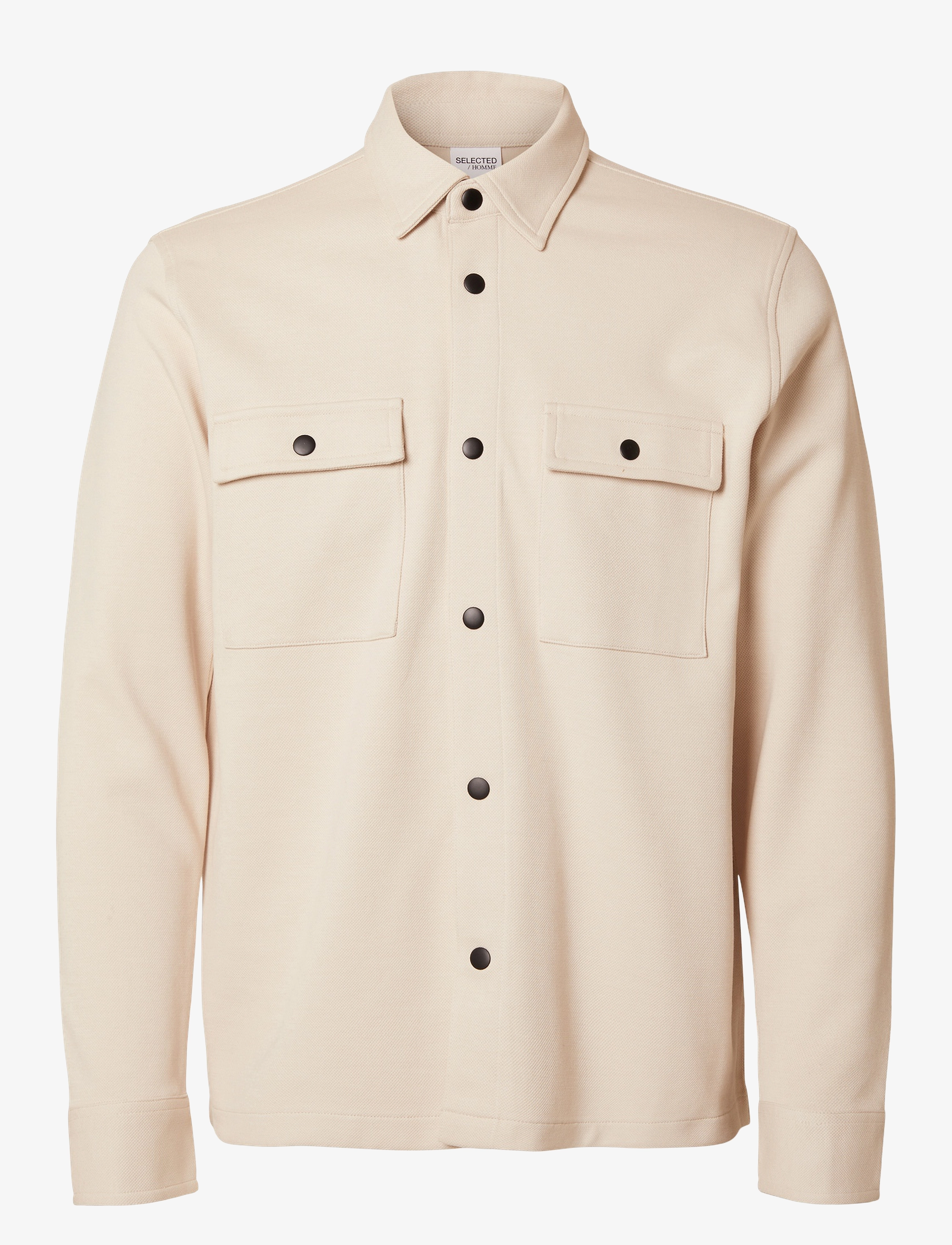 Selected SLMJACKIE SWEAT JACKET NOOS - Light Jackets - OATMEAL / beige