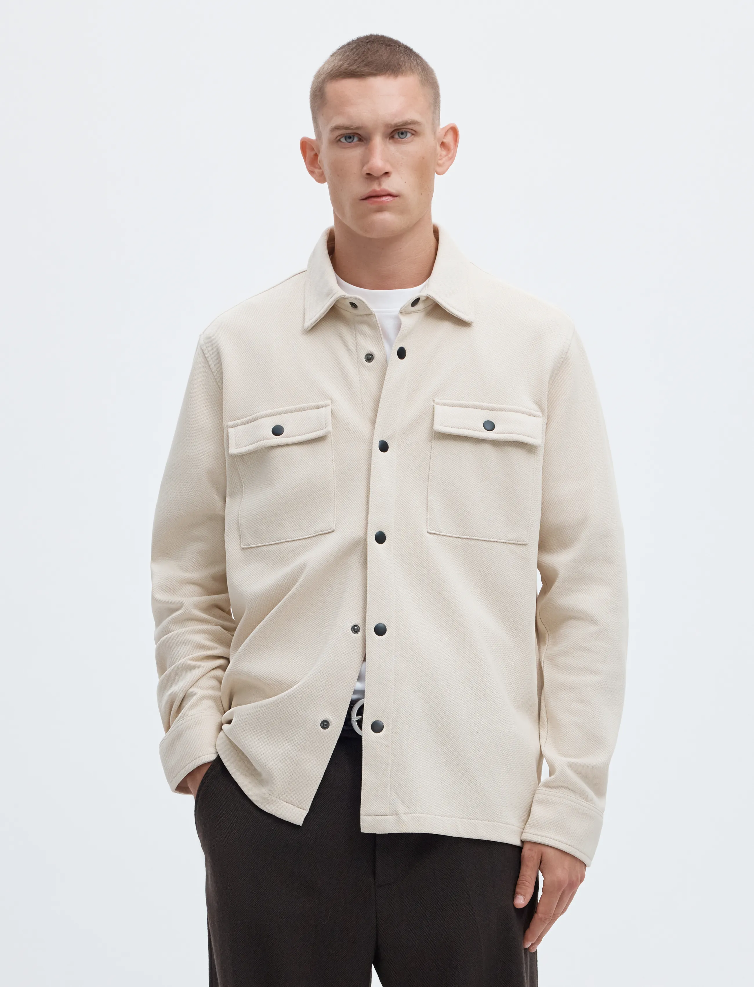 Selected SLMJACKIE SWEAT JACKET NOOS - Jacken & Mäntel - OATMEAL / beige