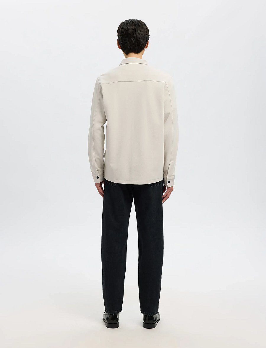 Selected - SLMJACKIE SWEAT JACKET NOOS - frühlingsjacken - oatmeal - 2