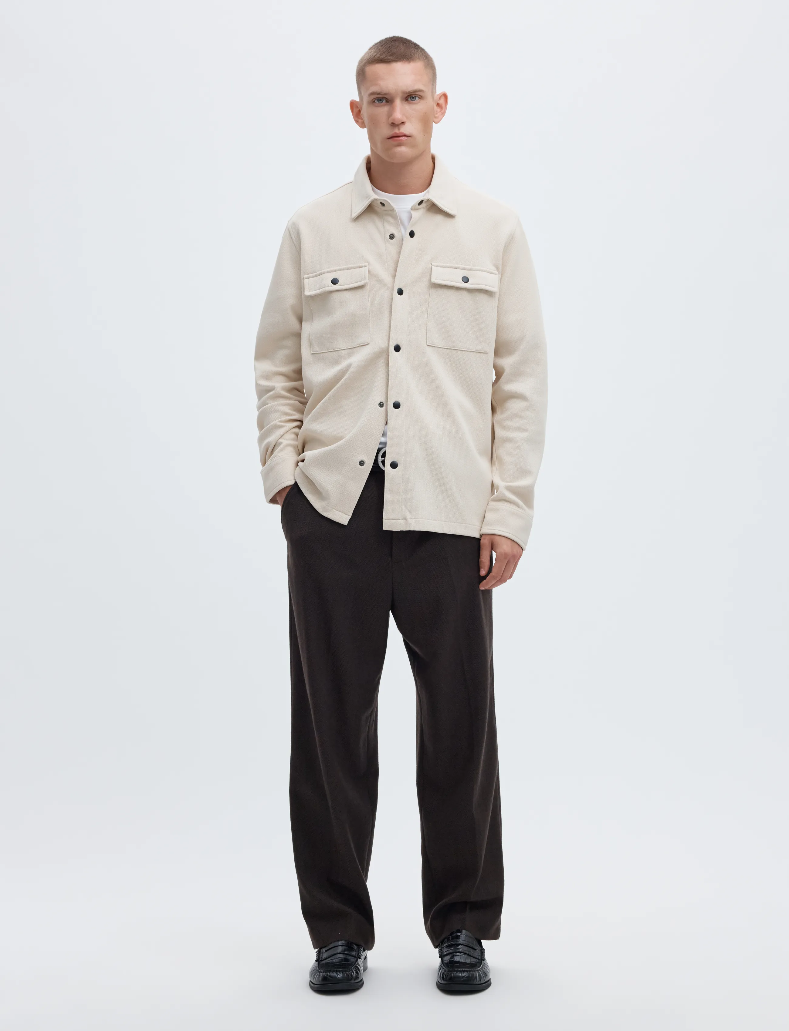 Selected - SLMJACKIE SWEAT JACKET NOOS - leichte jacken - oatmeal - 3