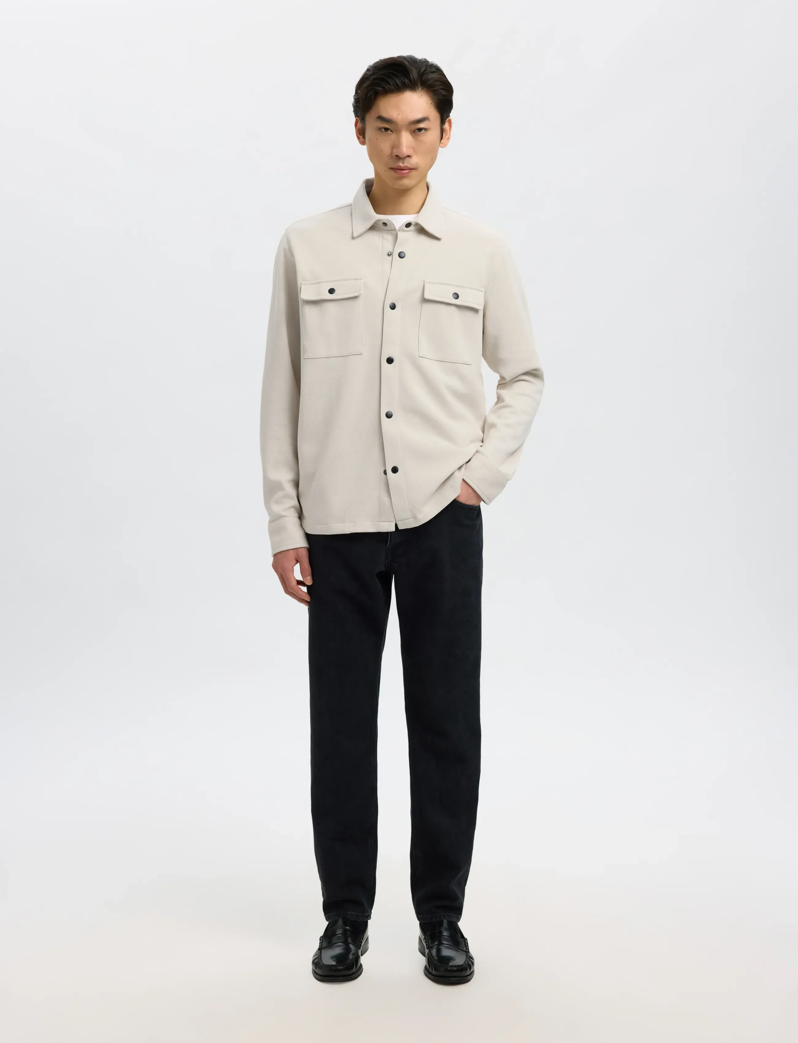 Selected - SLMJACKIE SWEAT JACKET NOOS - forårsjakker - oatmeal - 5