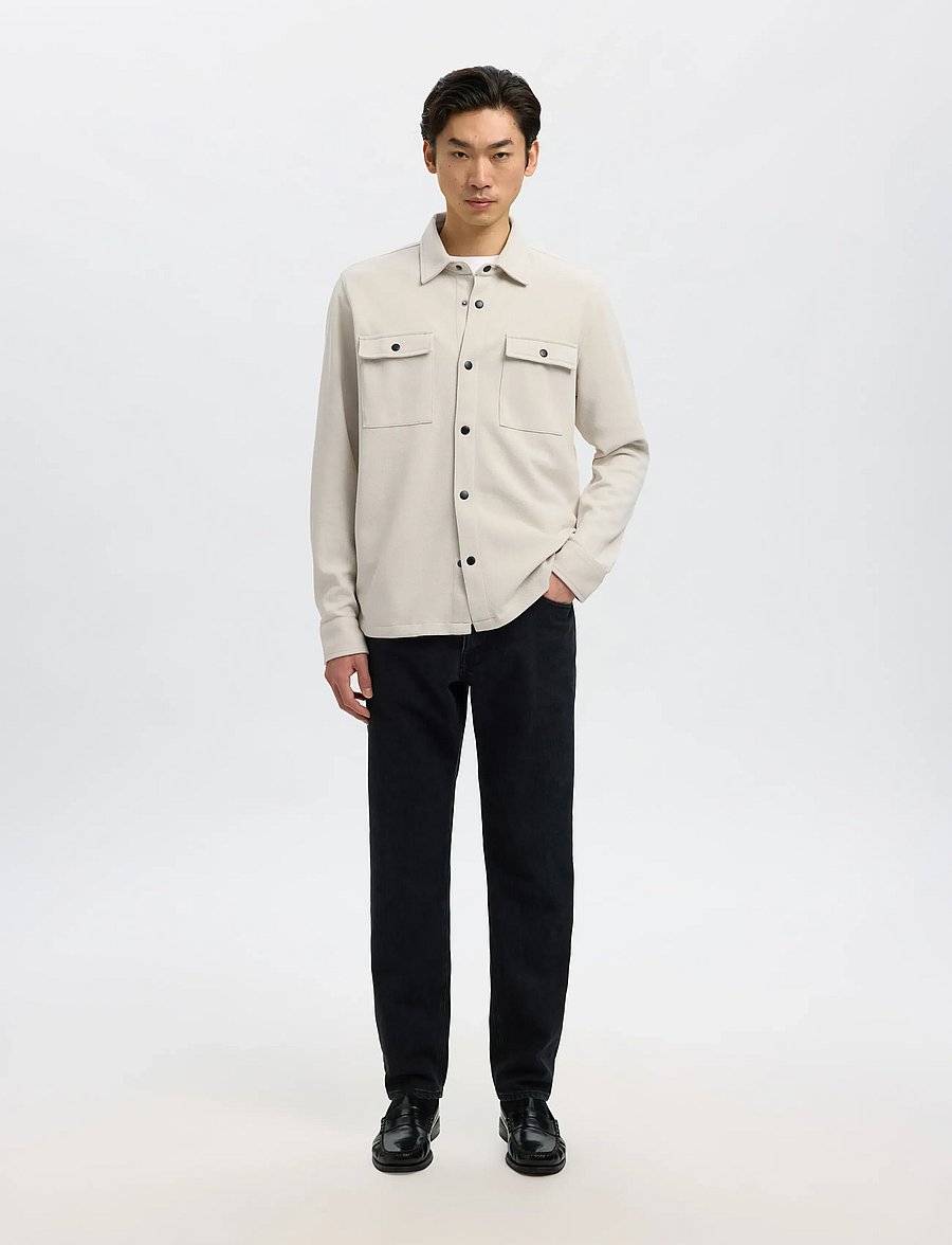 Selected - SLMJACKIE SWEAT JACKET NOOS - frühlingsjacken - oatmeal - 5