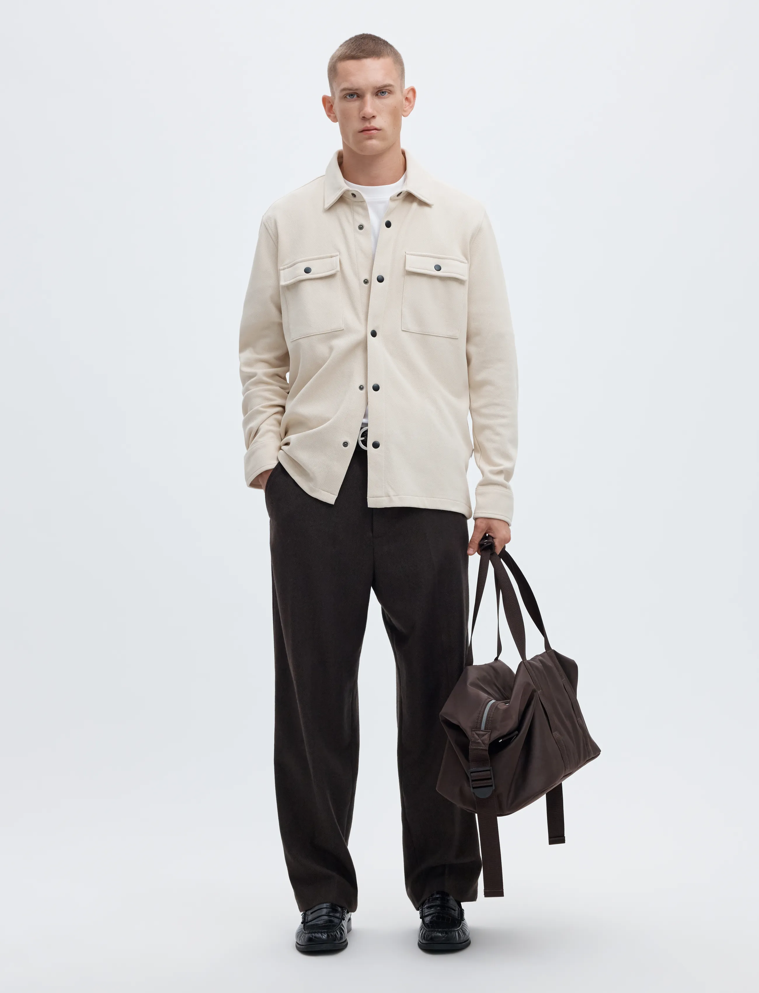 Selected - SLMJACKIE SWEAT JACKET NOOS - leichte jacken - oatmeal - 5