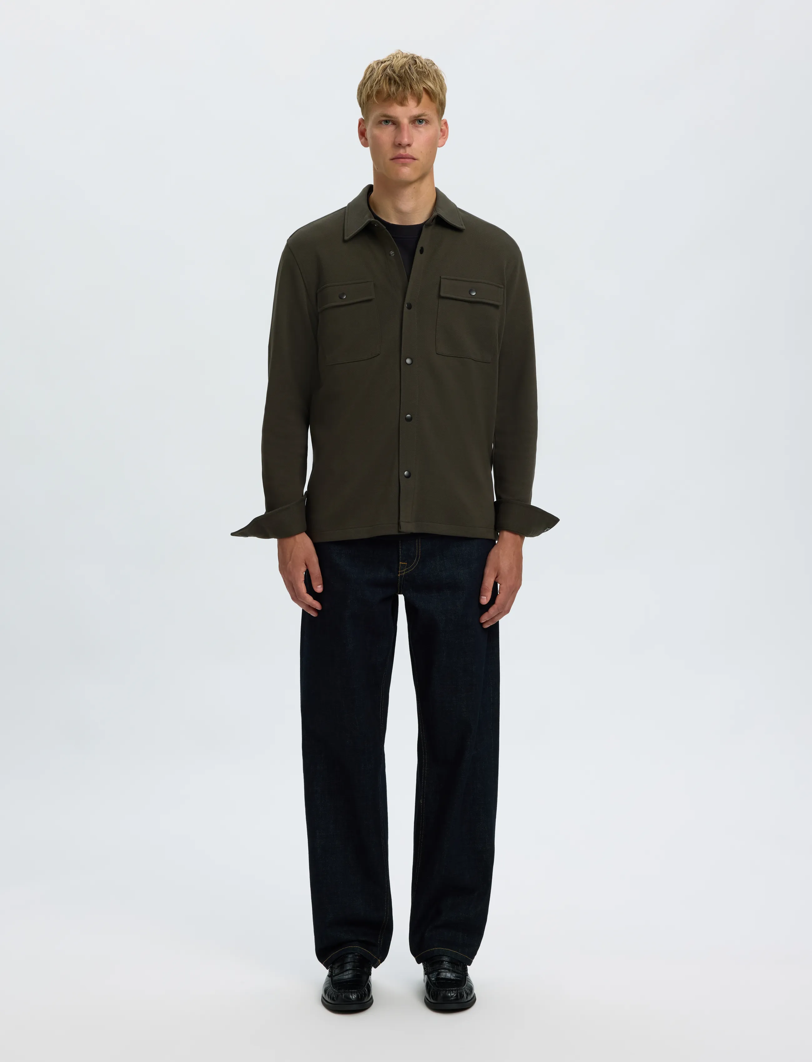 Selected - SLMJACKIE SWEAT JACKET NOOS - kevadjoped - peat - 4
