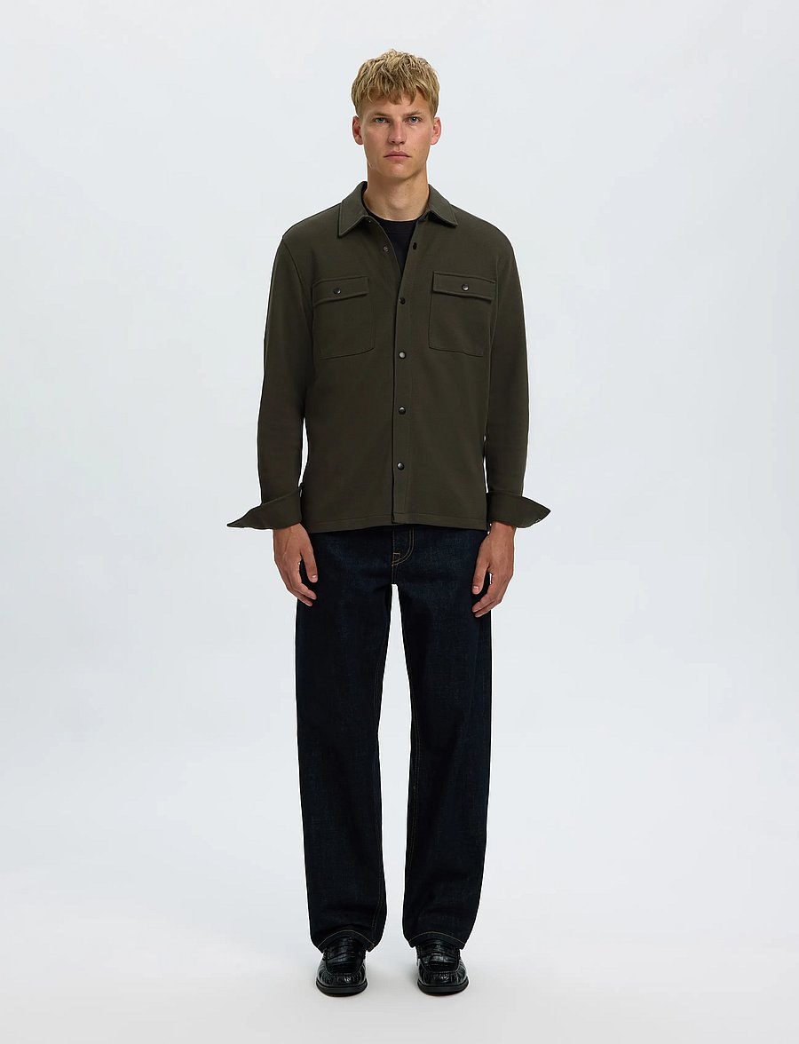 Selected - SLMJACKIE SWEAT JACKET NOOS - frühlingsjacken - peat - 4