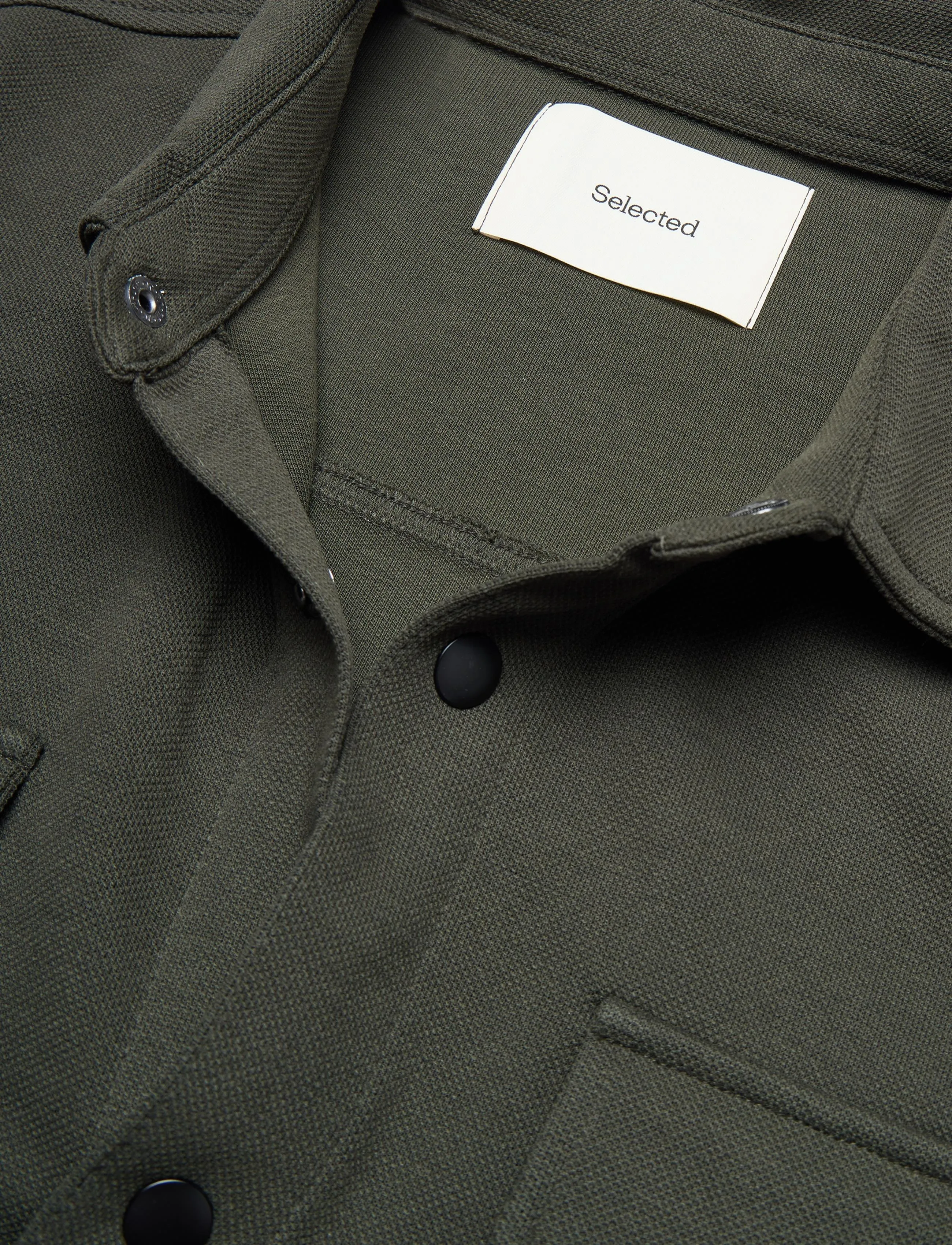 Selected - SLMJACKIE SWEAT JACKET NOOS - forårsjakker - peat - 2