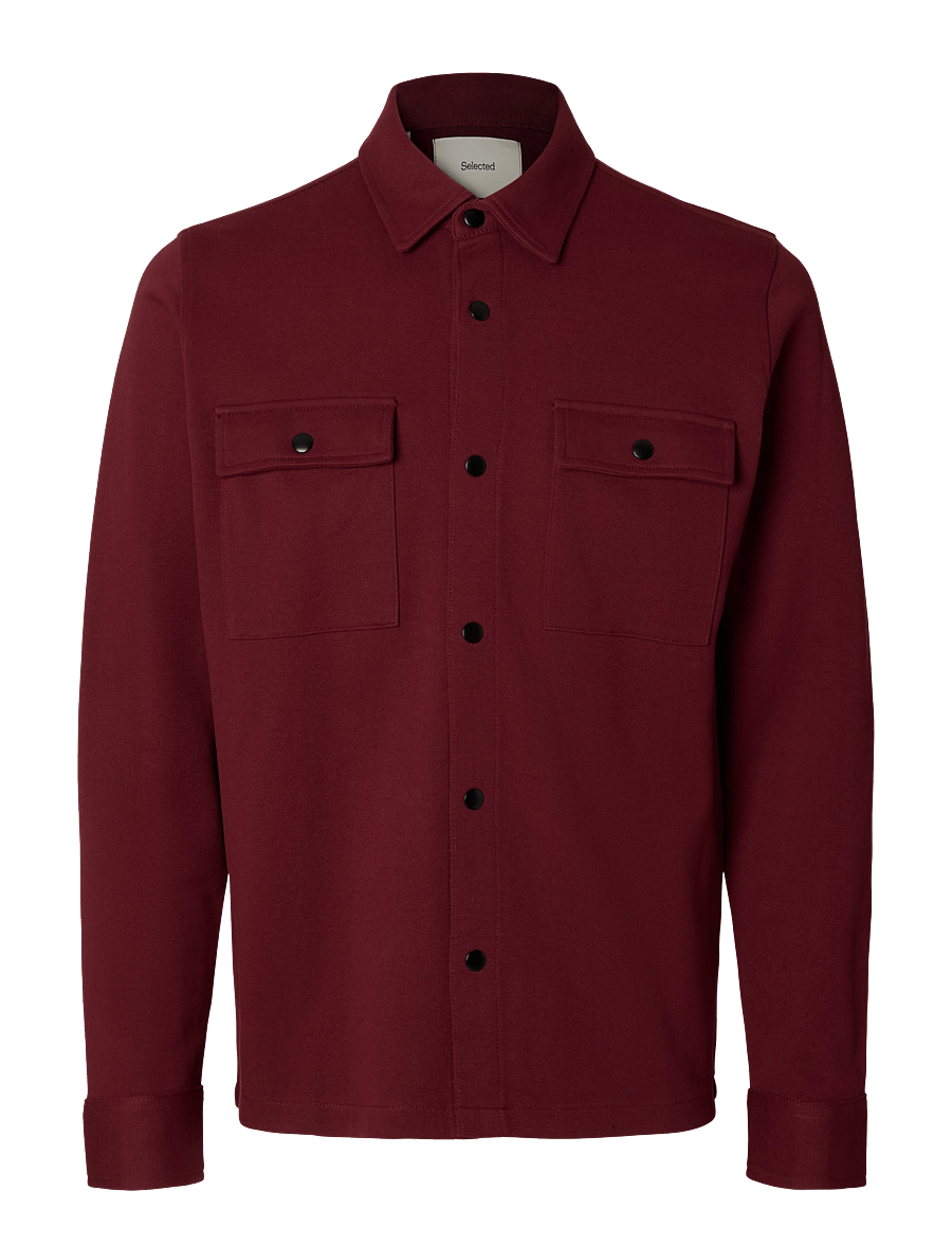 Selected - SLMJACKIE SWEAT JACKET NOOS - frühlingsjacken - tawny port - 1