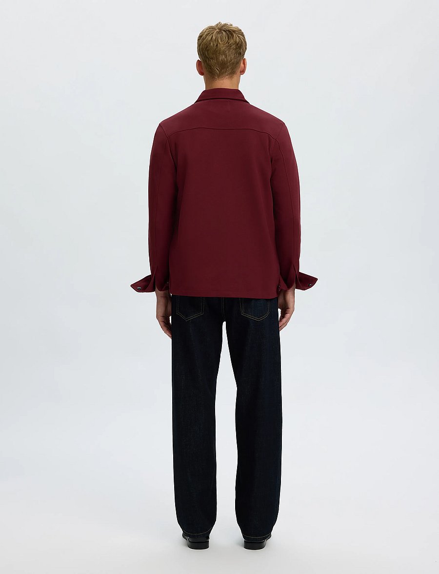 Selected - SLMJACKIE SWEAT JACKET NOOS - frühlingsjacken - tawny port - 2