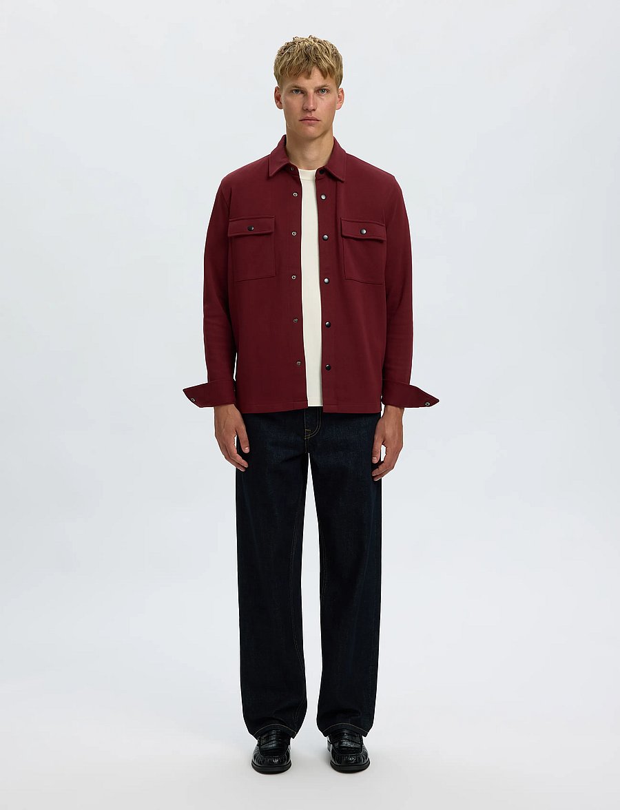 Selected - SLMJACKIE SWEAT JACKET NOOS - frühlingsjacken - tawny port - 3
