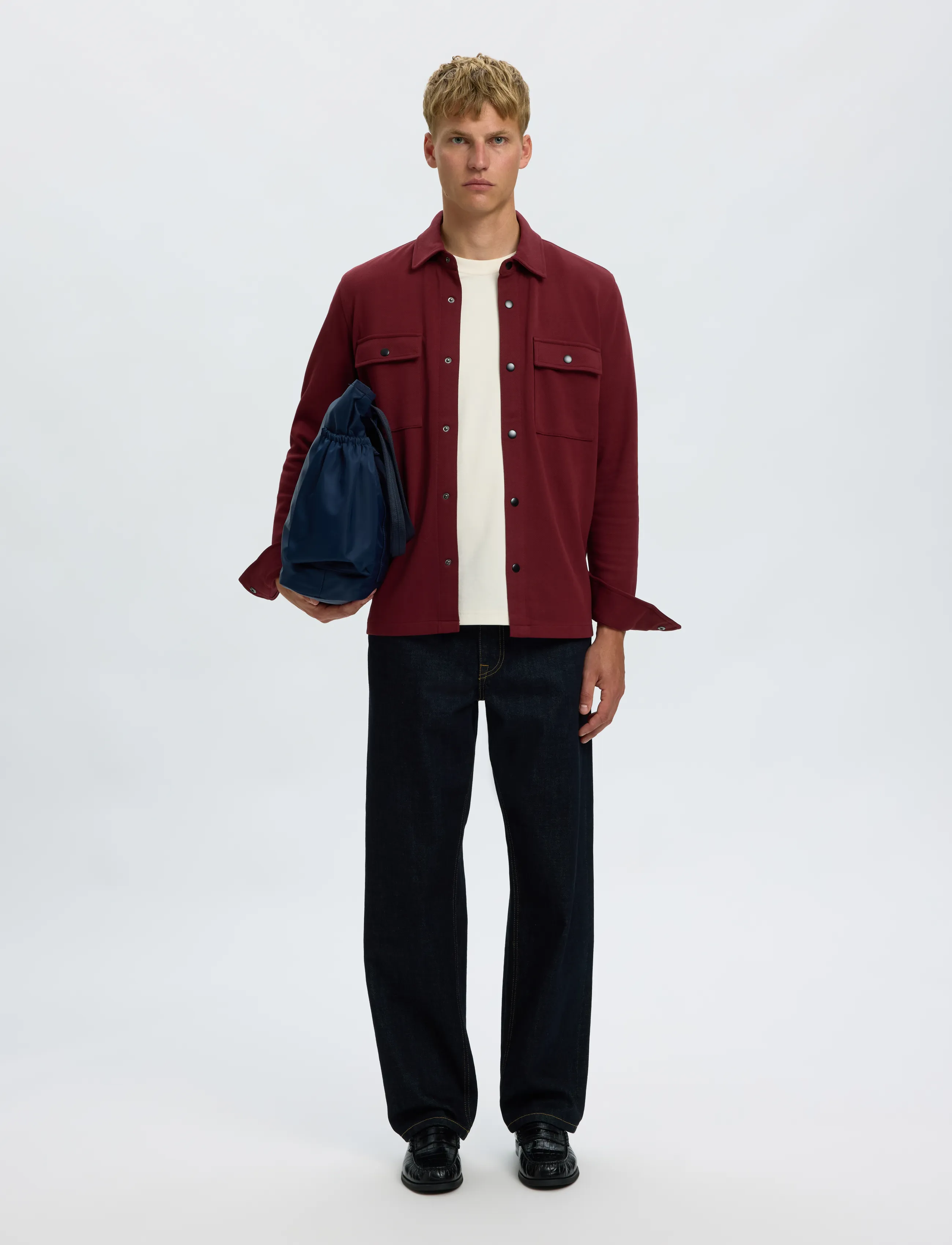 Selected - SLMJACKIE SWEAT JACKET NOOS - vårjackor - tawny port - 5