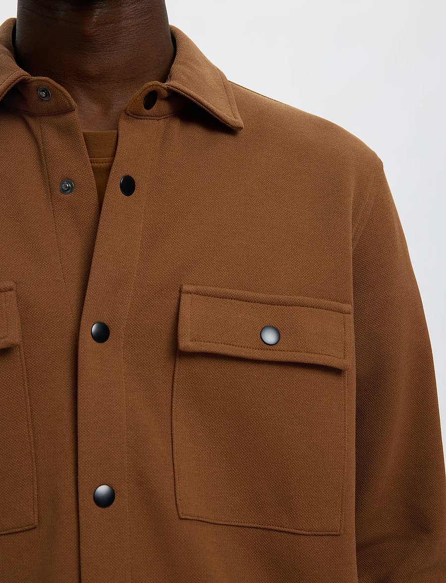 Selected - SLMJACKIE SWEAT JACKET NOOS - herbstjacken - toffee - 4